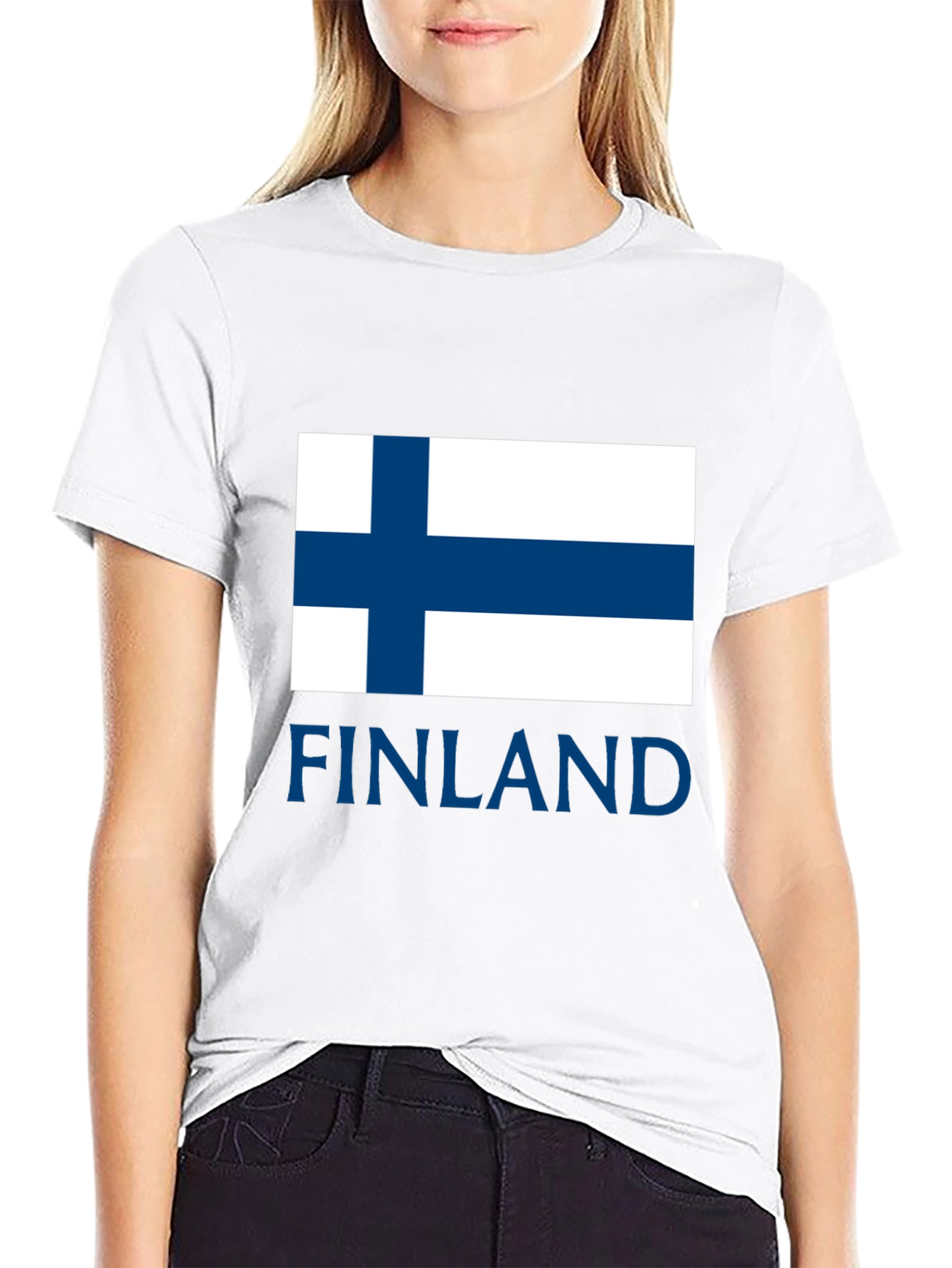 Finland Flag T-Shirt - Stylish National Pride Tee