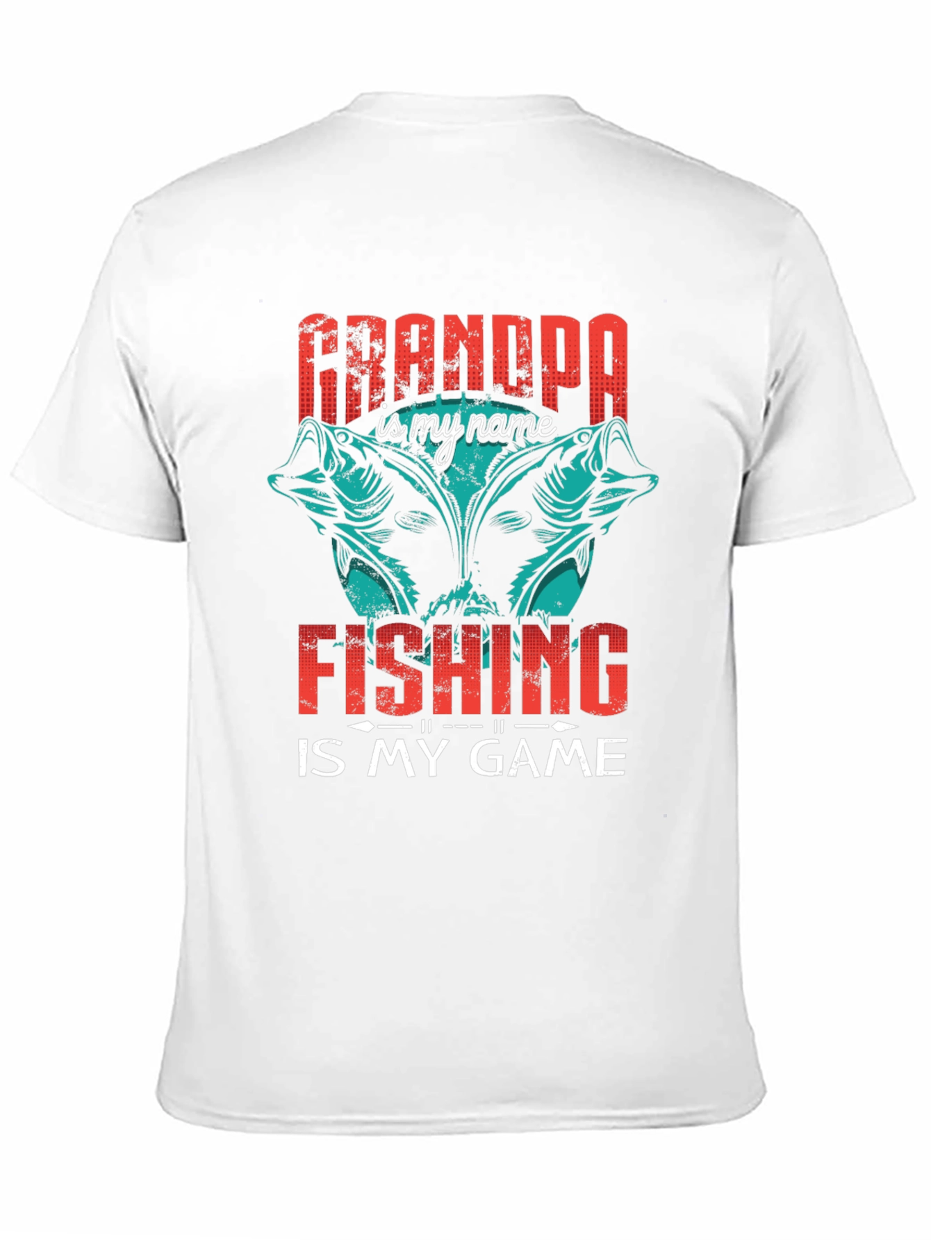 Grandpa Fishing Game T-Shirt