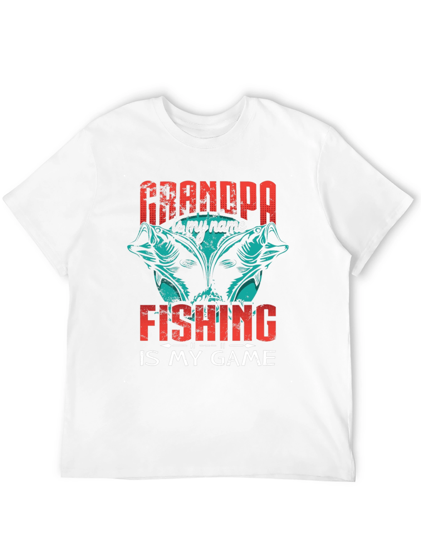 Grandpa Fishing Game T-Shirt