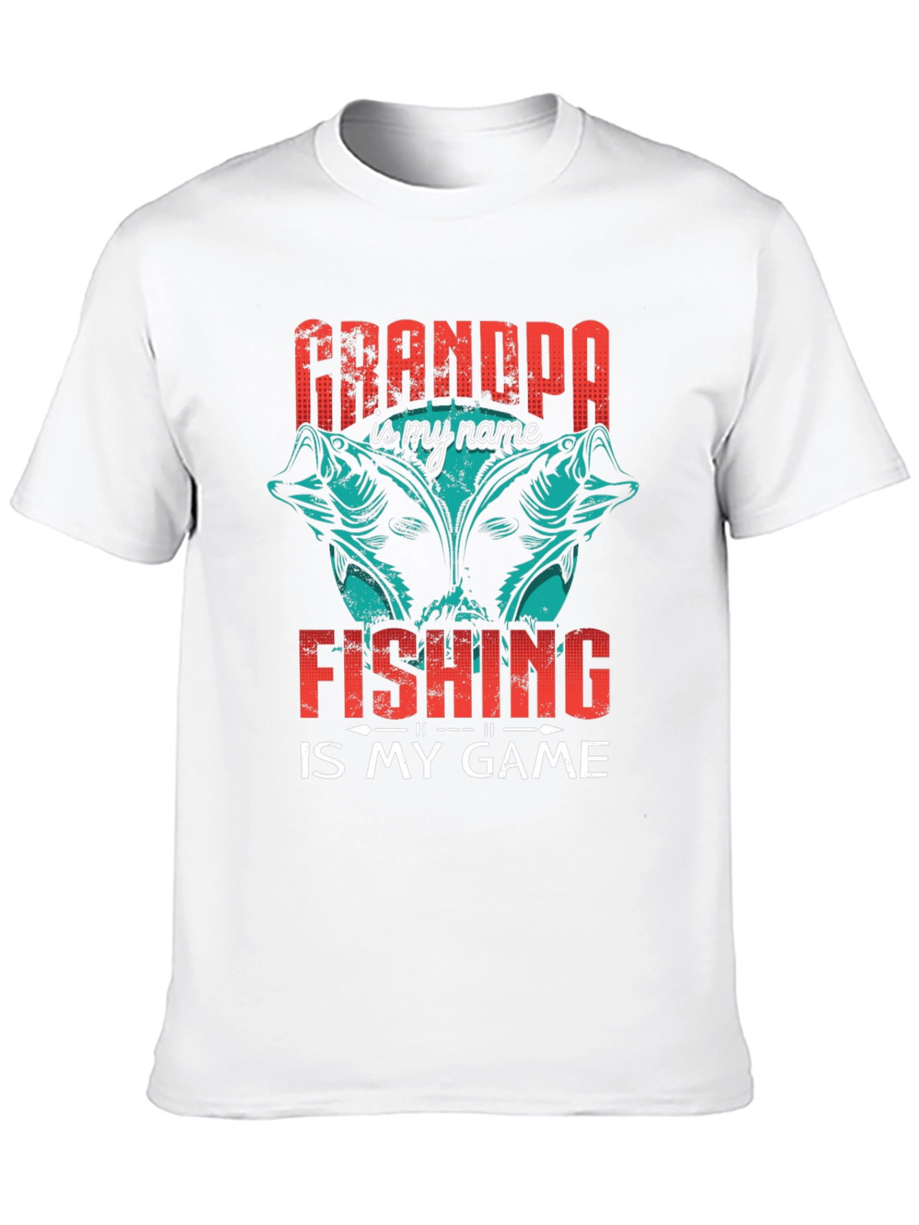 Grandpa Fishing Game T-Shirt