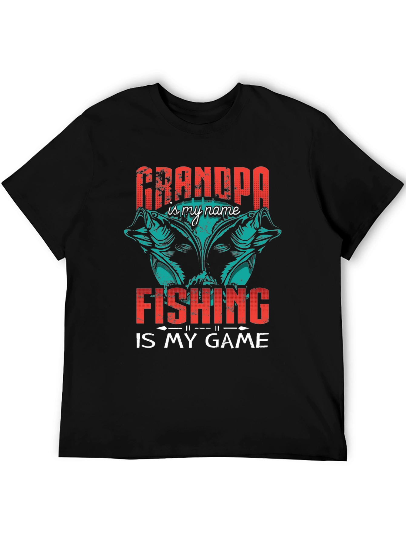 Grandpa Fishing Game T-Shirt