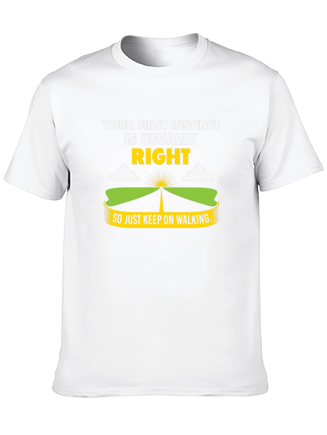 First Instinct Walking T-Shirt