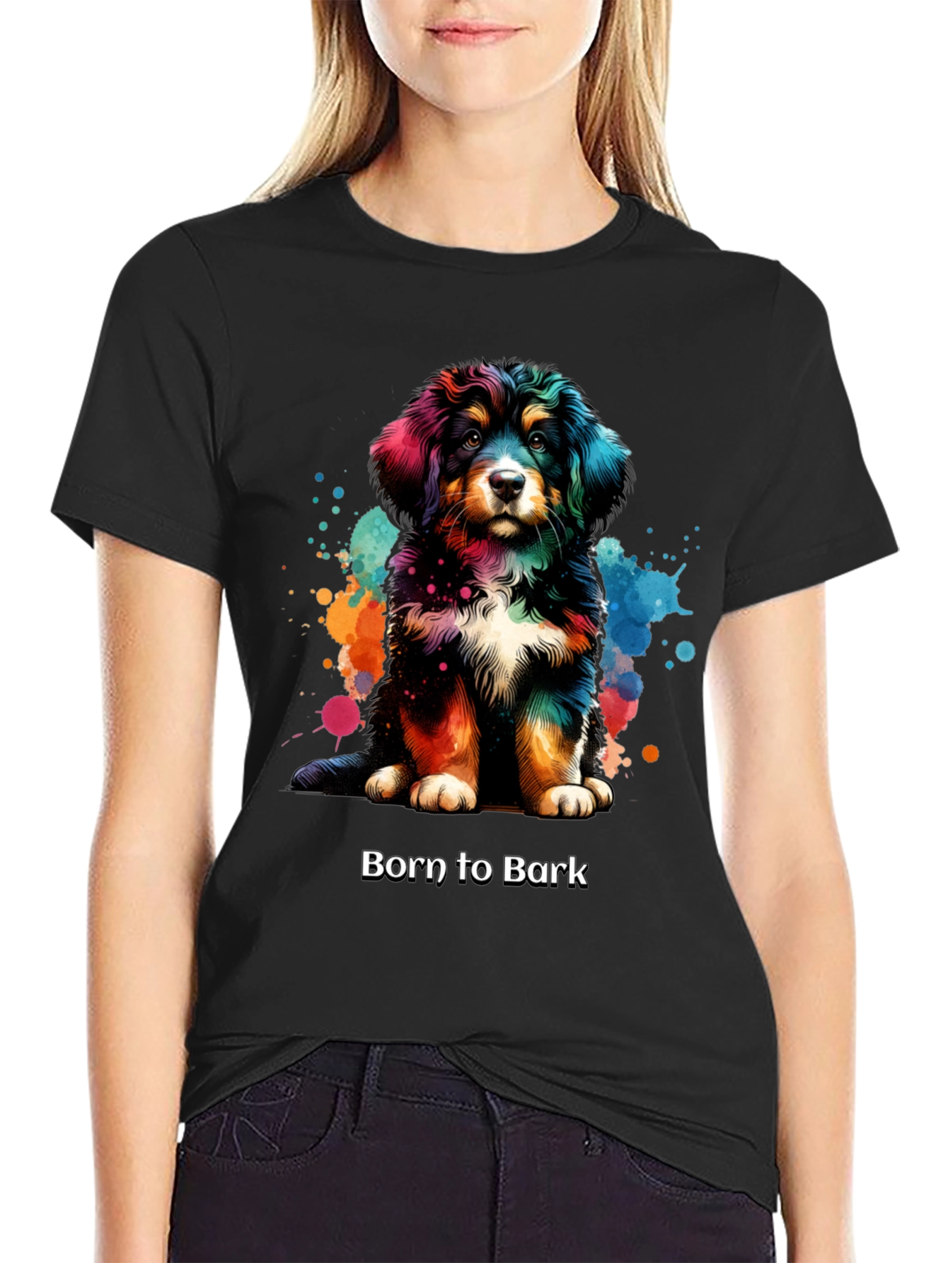 Born to Bark Dog T-Shirt