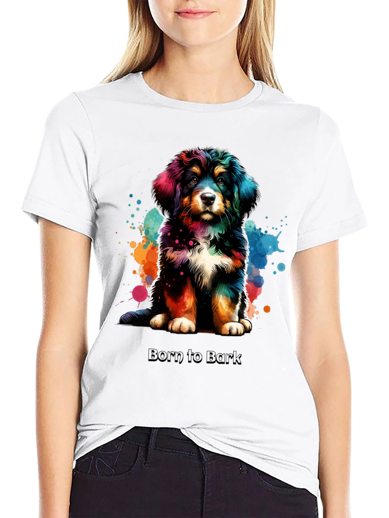 Born to Bark Dog T-Shirt