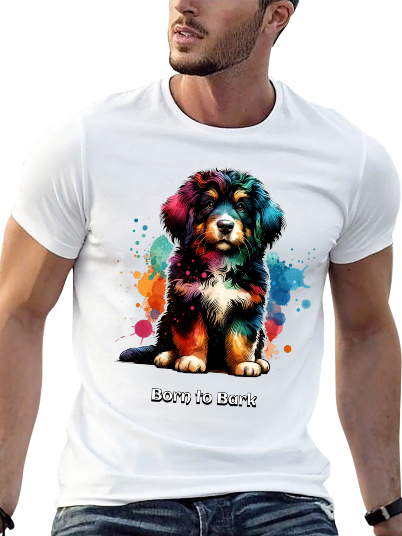 Born to Bark Dog T-Shirt