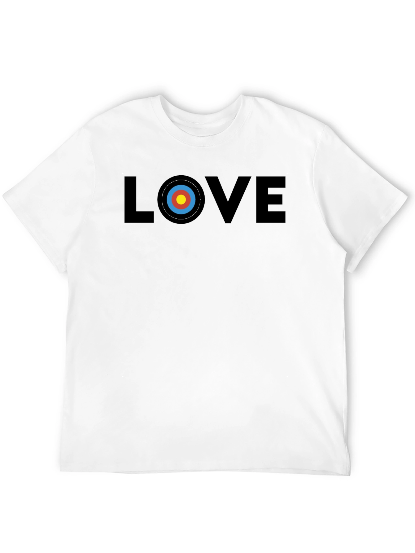 Love Target Graphic Tee - Archery Enthusiast Shirt