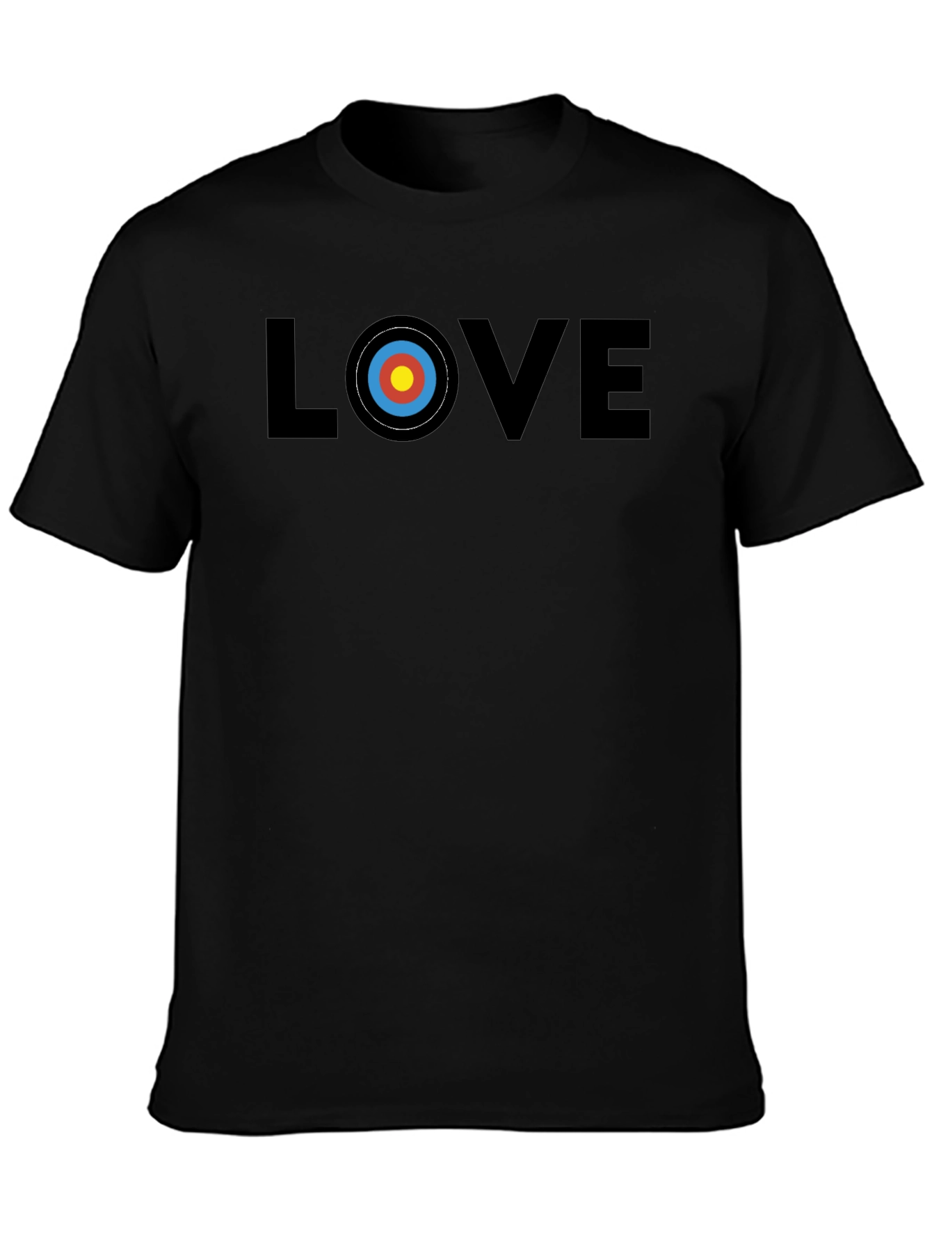 Love Target Graphic Tee - Archery Enthusiast Shirt
