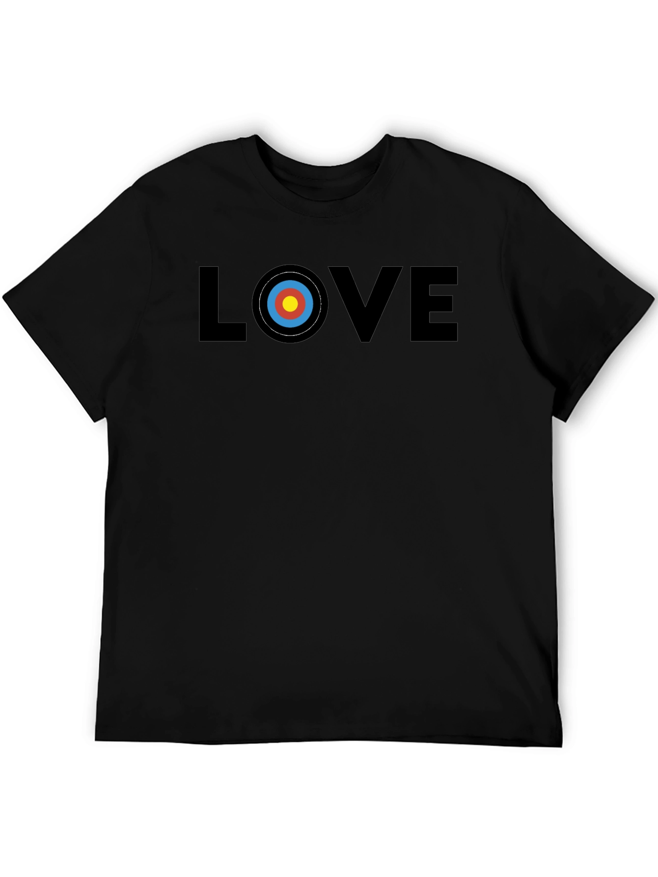 Love Target Graphic Tee - Archery Enthusiast Shirt