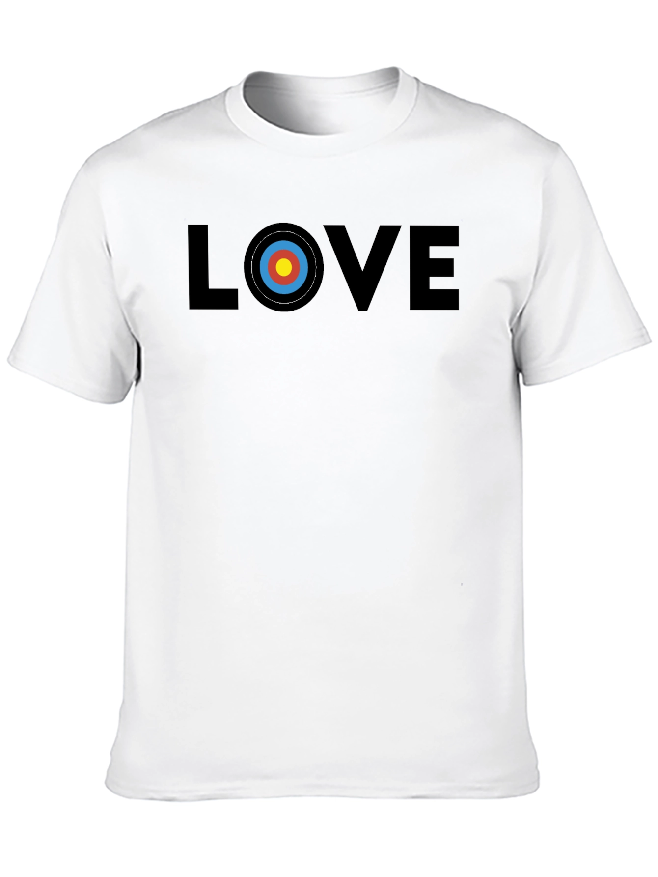 Love Target Graphic Tee - Archery Enthusiast Shirt
