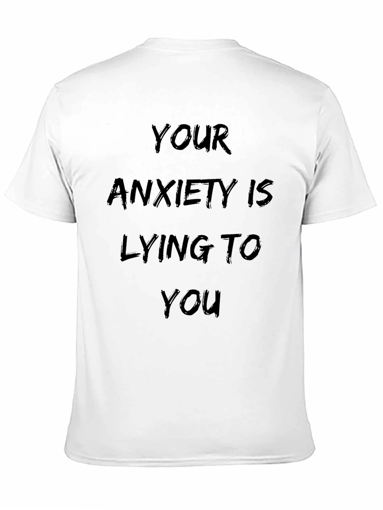 Anxiety Awareness Black T-Shirt