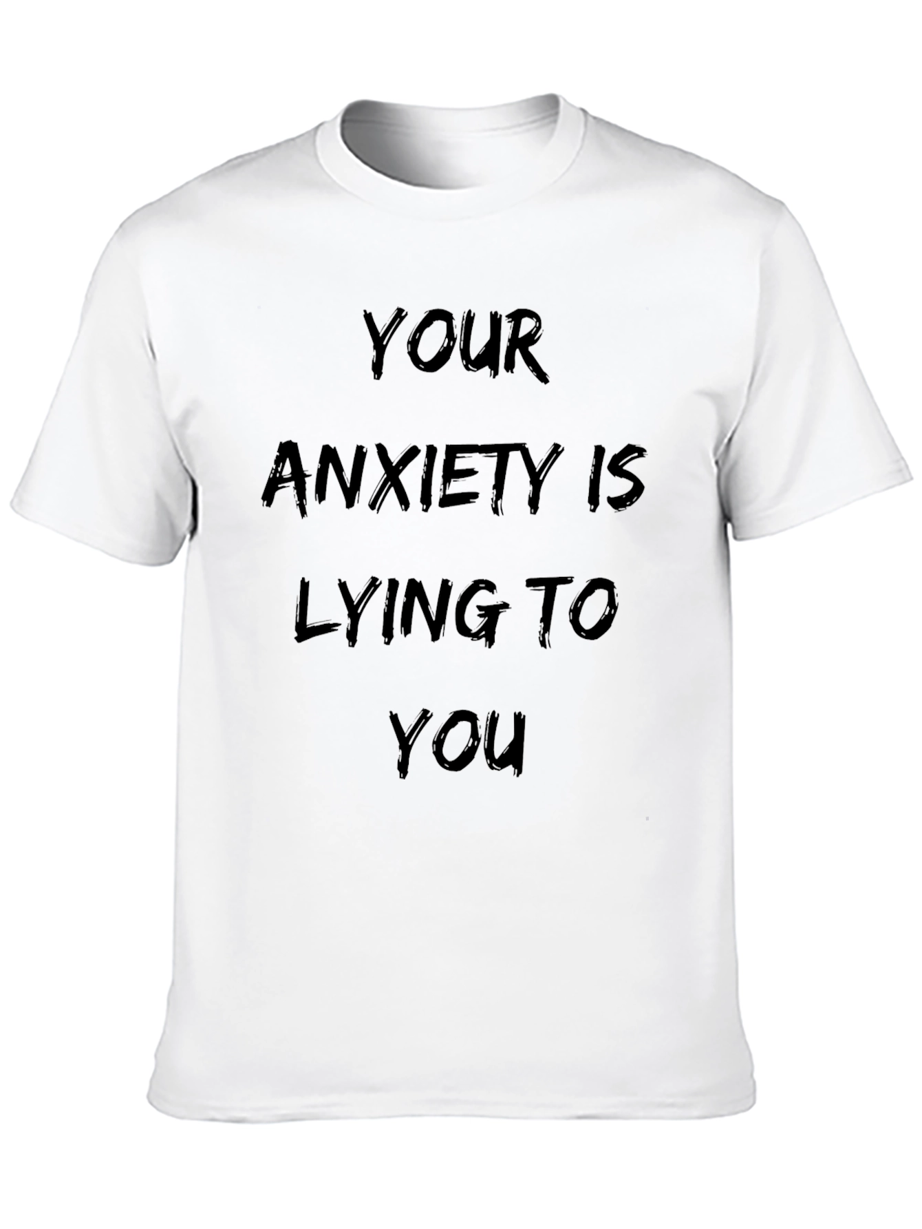 Anxiety Awareness Black T-Shirt