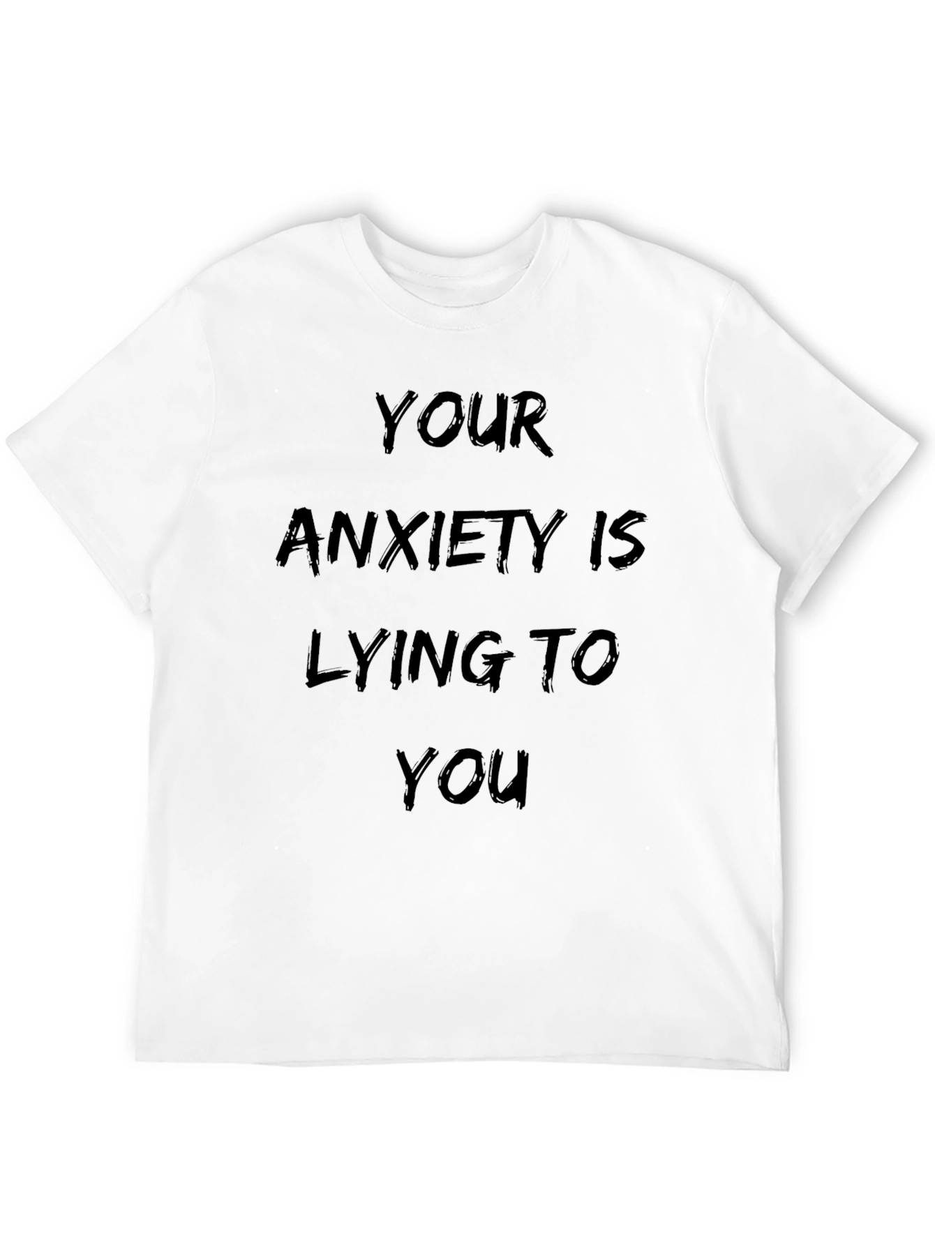 Anxiety Awareness Black T-Shirt
