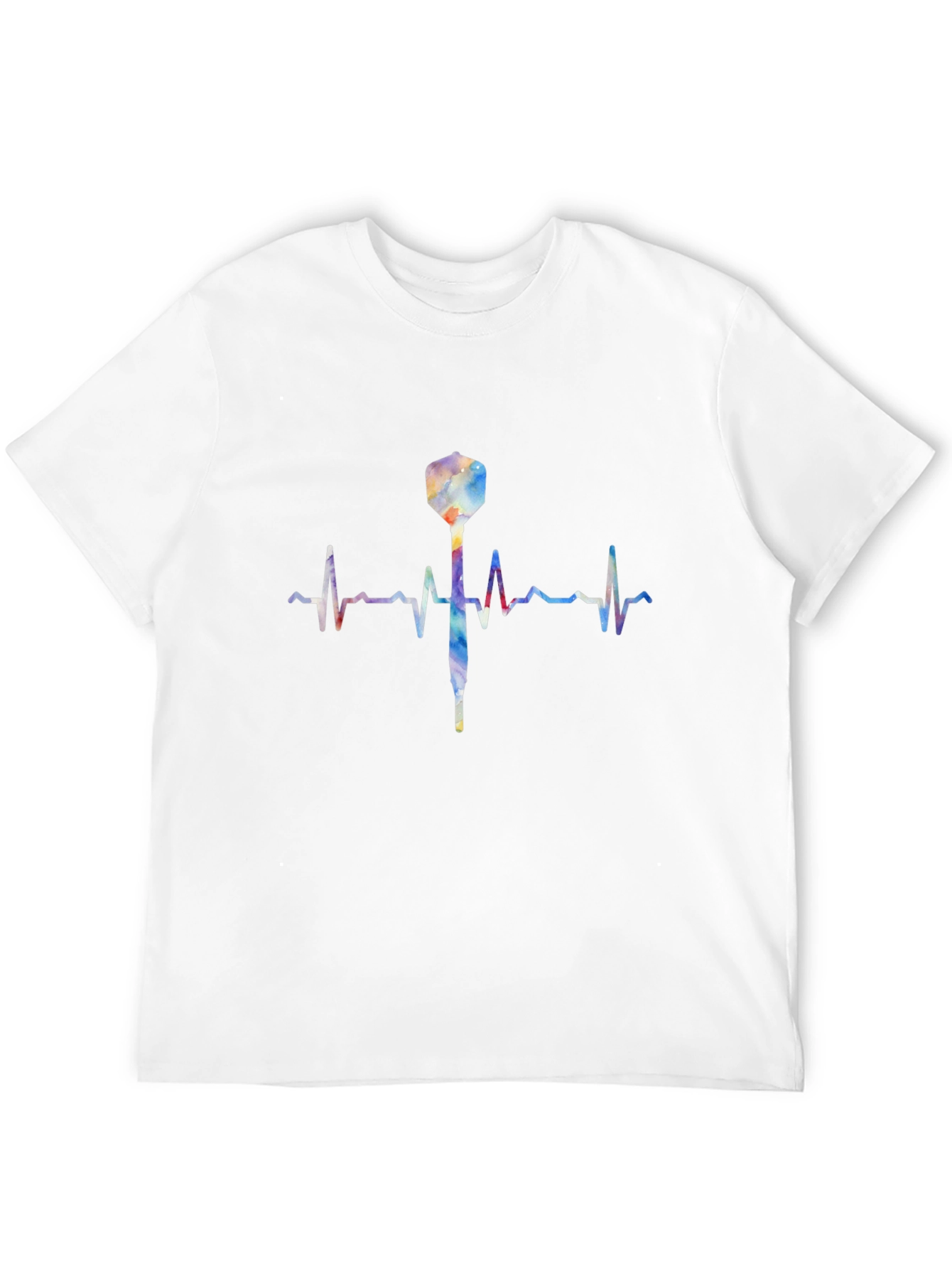 Dart Heartbeat T-Shirt - Black Casual Tee