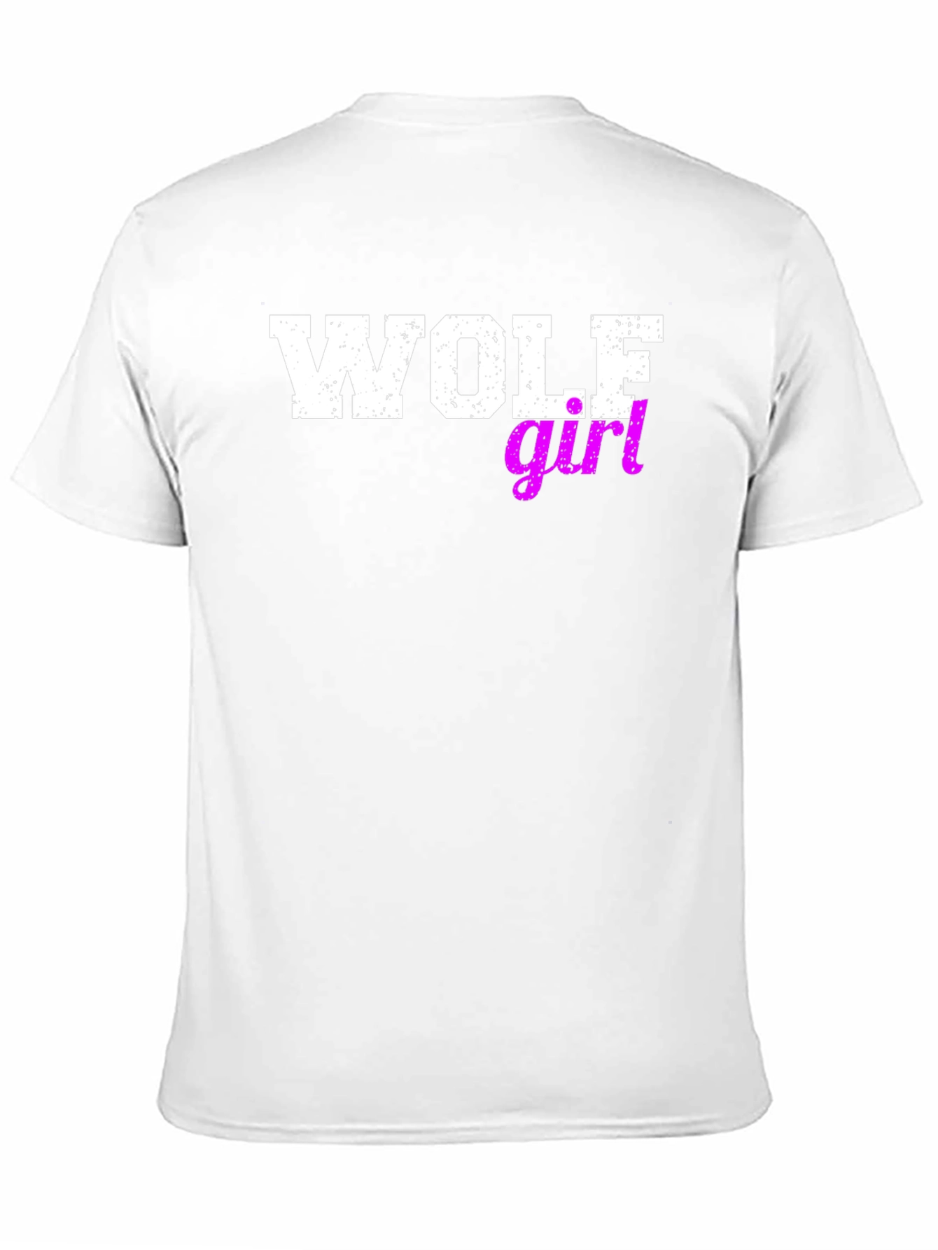Wolf Girl Graphic Tee - Black T-Shirt