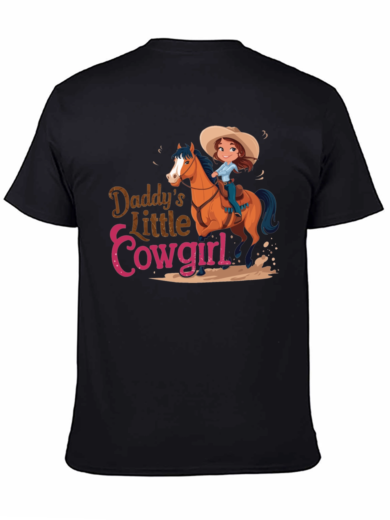 Daddys Little Cowgirl Graphic Tee