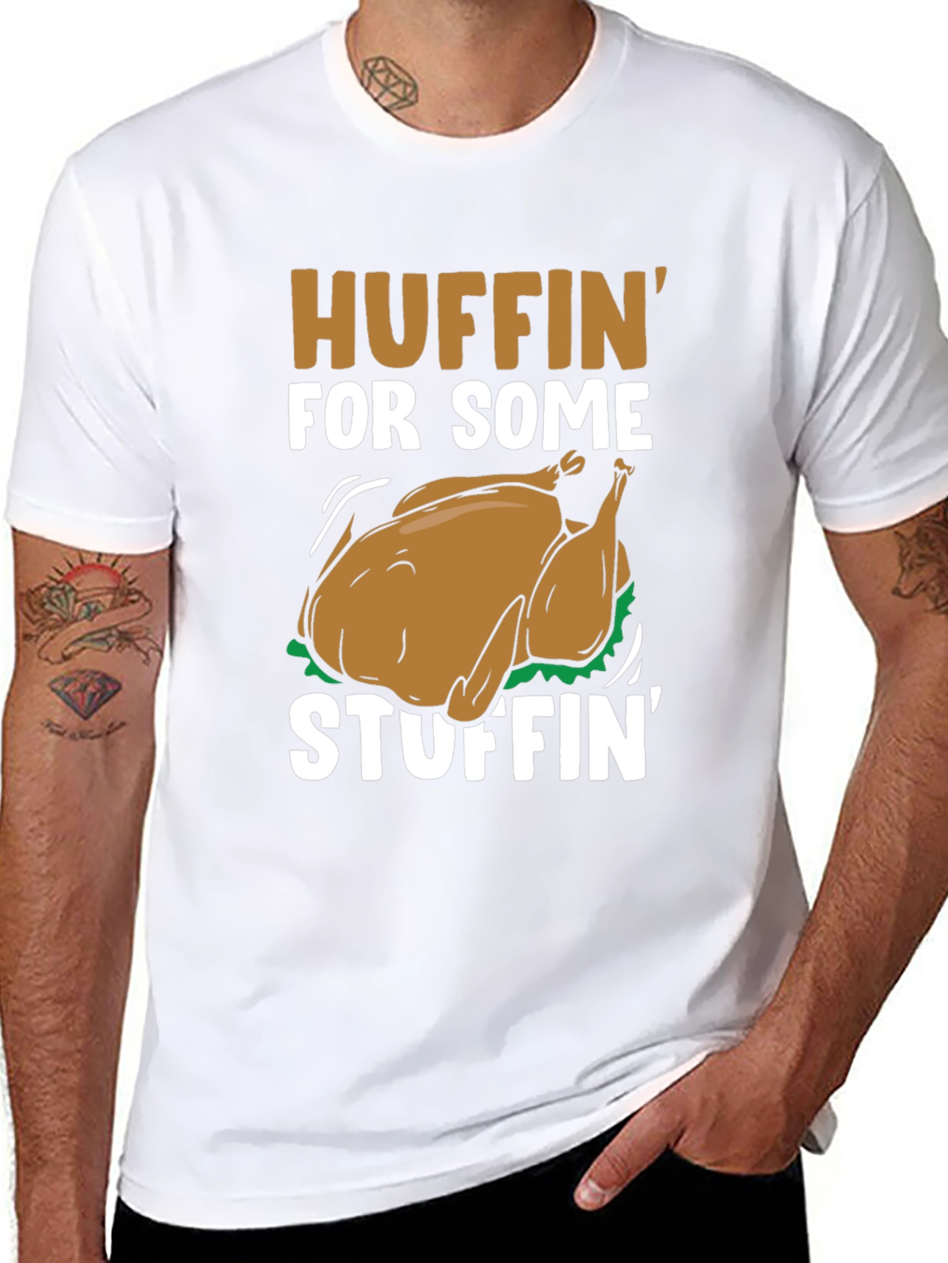 Huffin for Some Stuffin Thanksgiving T-Shirt
