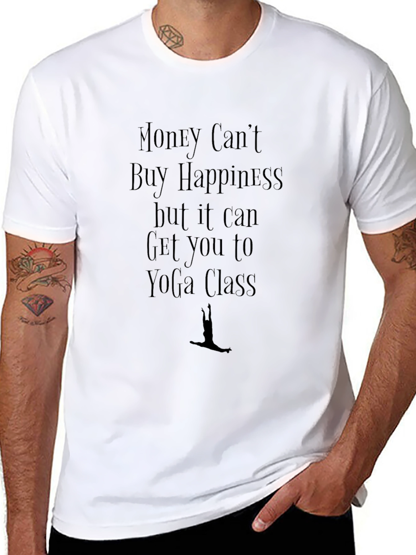 Yoga Class Graphic T-Shirt