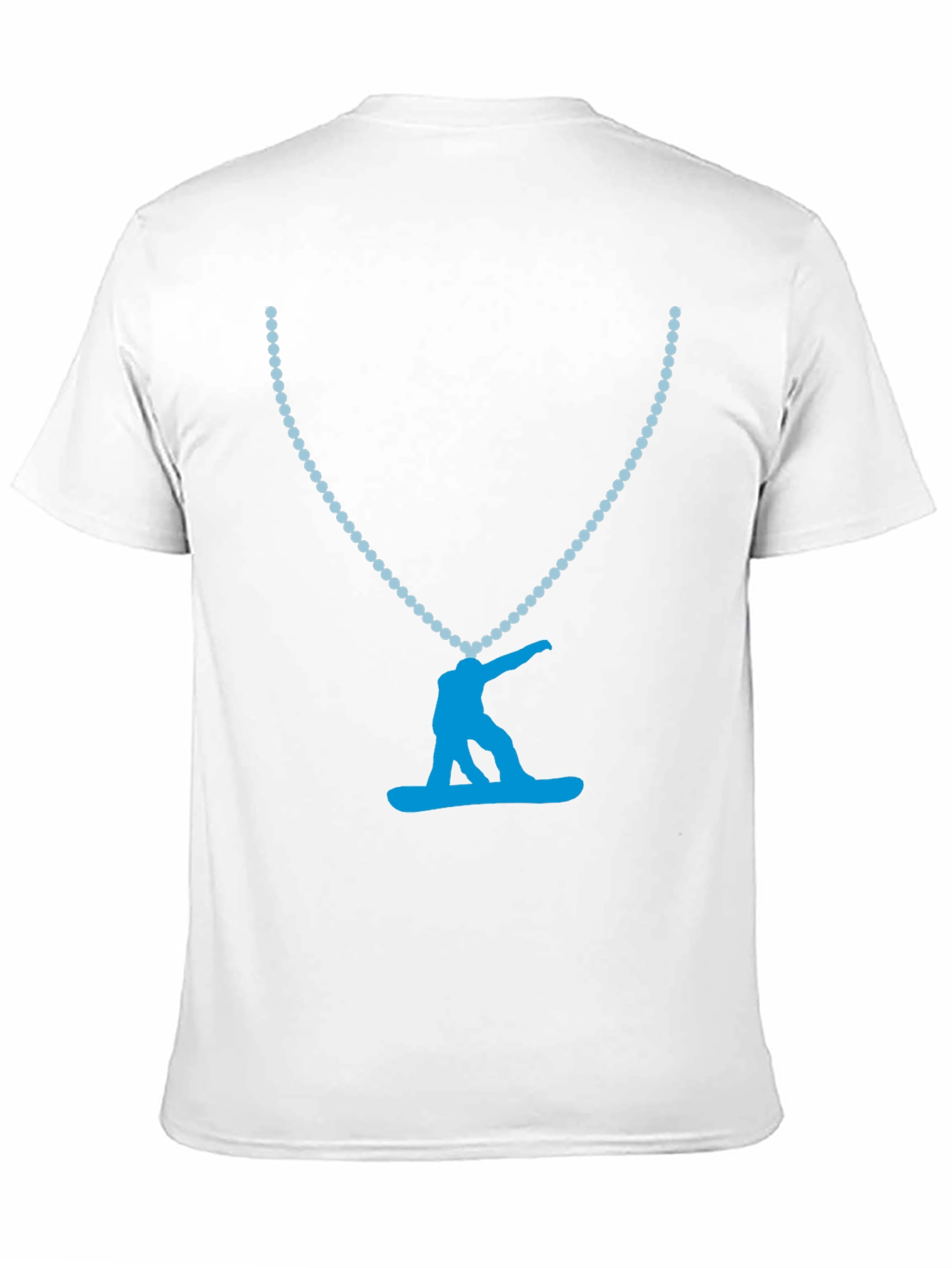 Snowboarder Pendant Tee - Cool Graphic Print