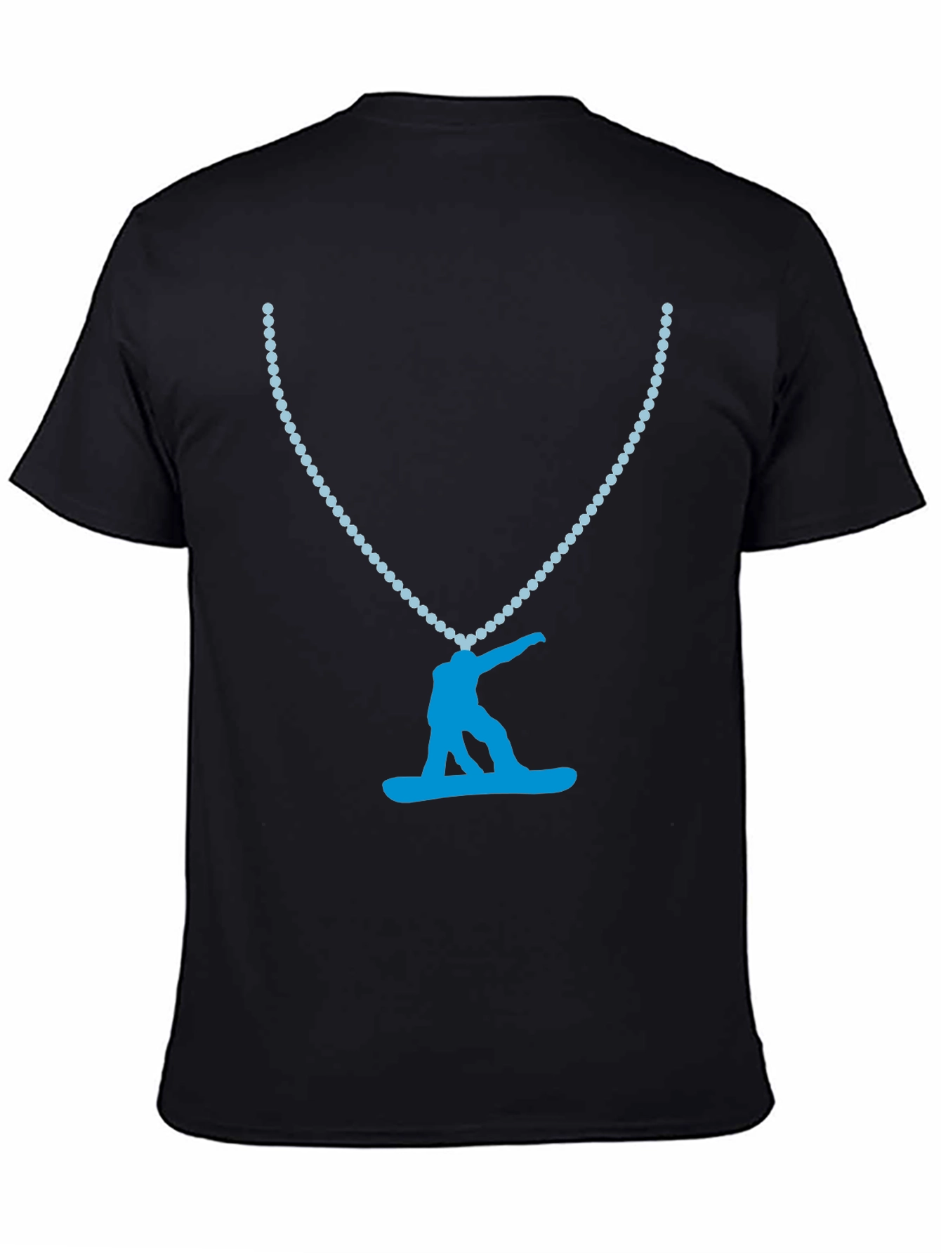 Snowboarder Pendant Tee - Cool Graphic Print