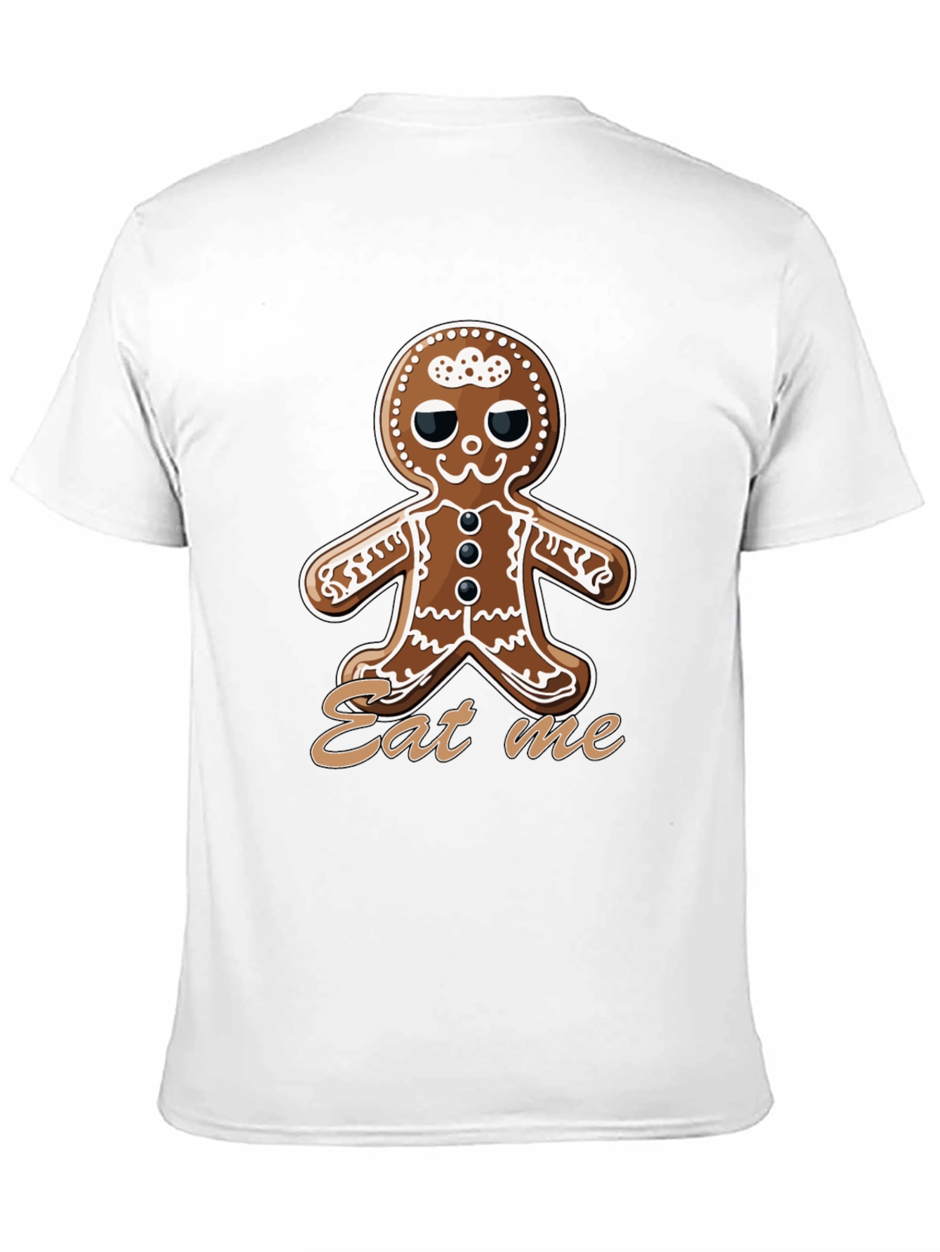 Gingerbread Man Eat Me T-Shirt - Holiday Graphic Tee