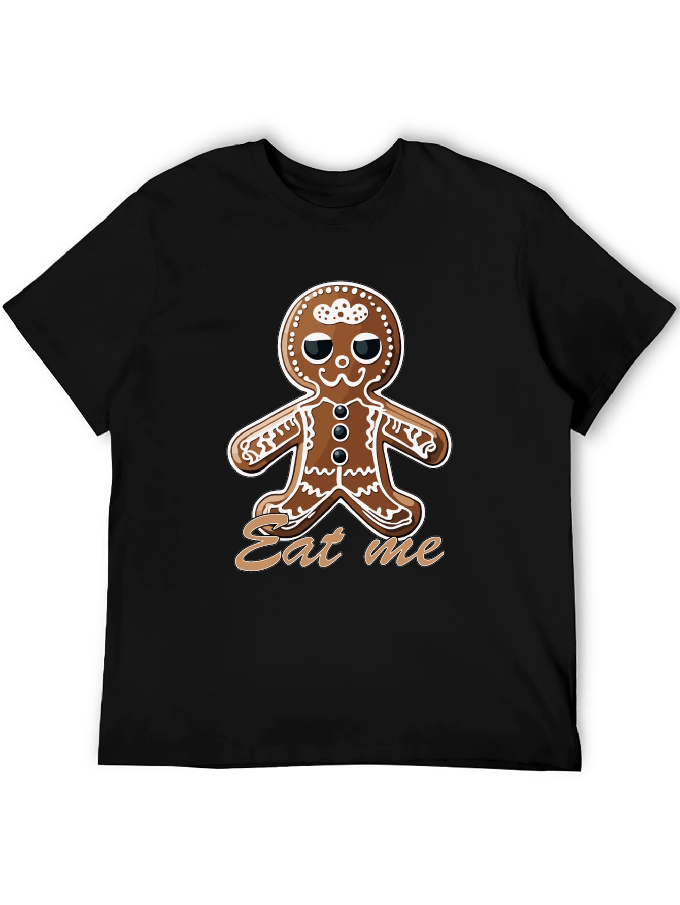 Gingerbread Man Eat Me T-Shirt - Holiday Graphic Tee