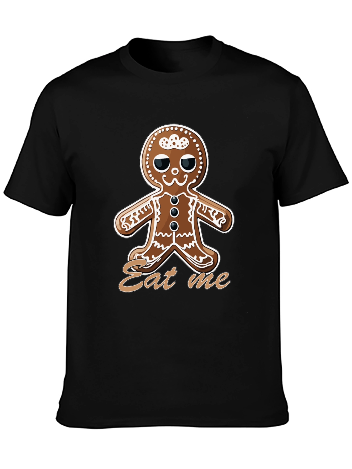 Gingerbread Man Eat Me T-Shirt - Holiday Graphic Tee