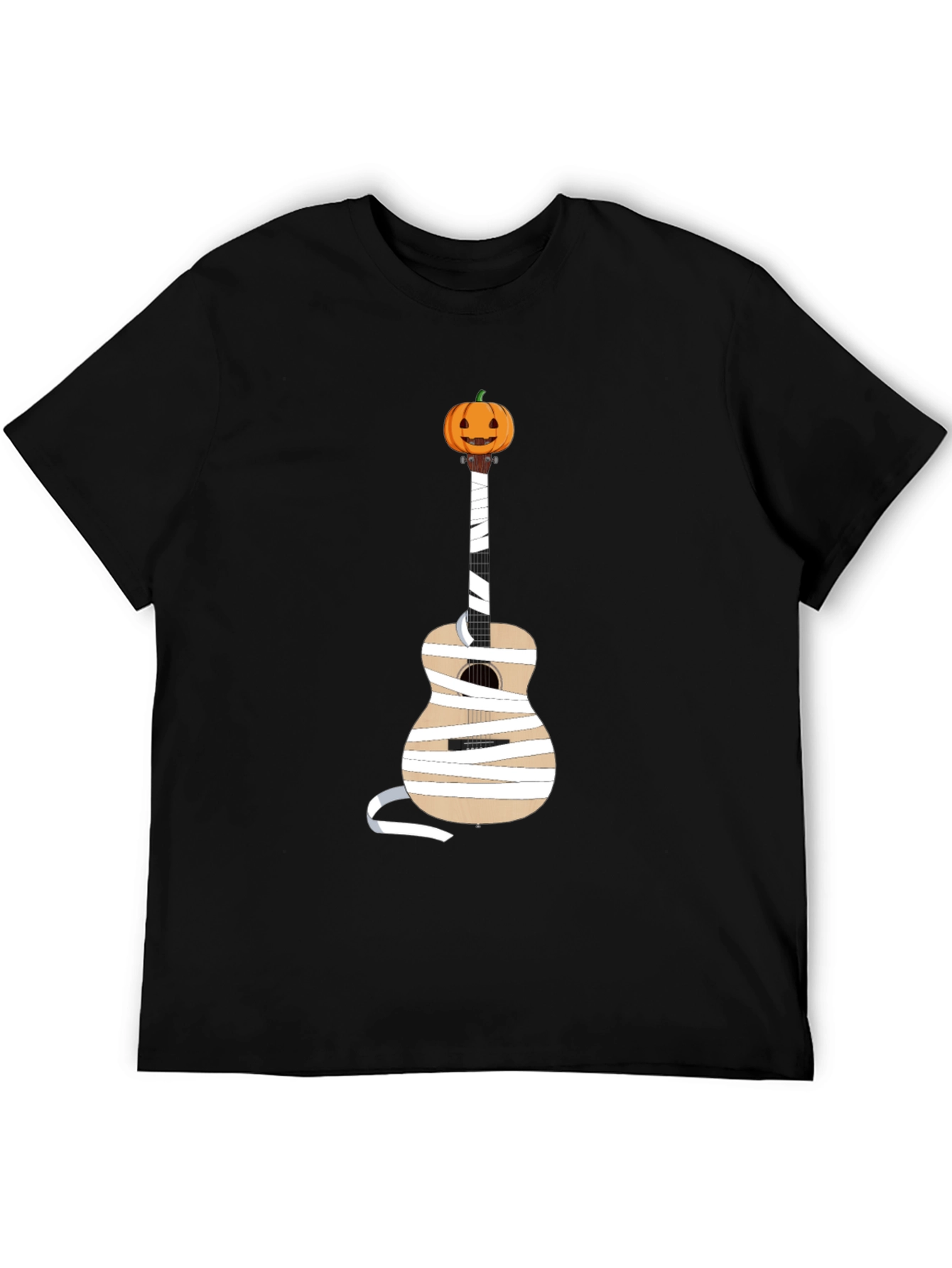 Halloween Mummy Guitar T-Shirt