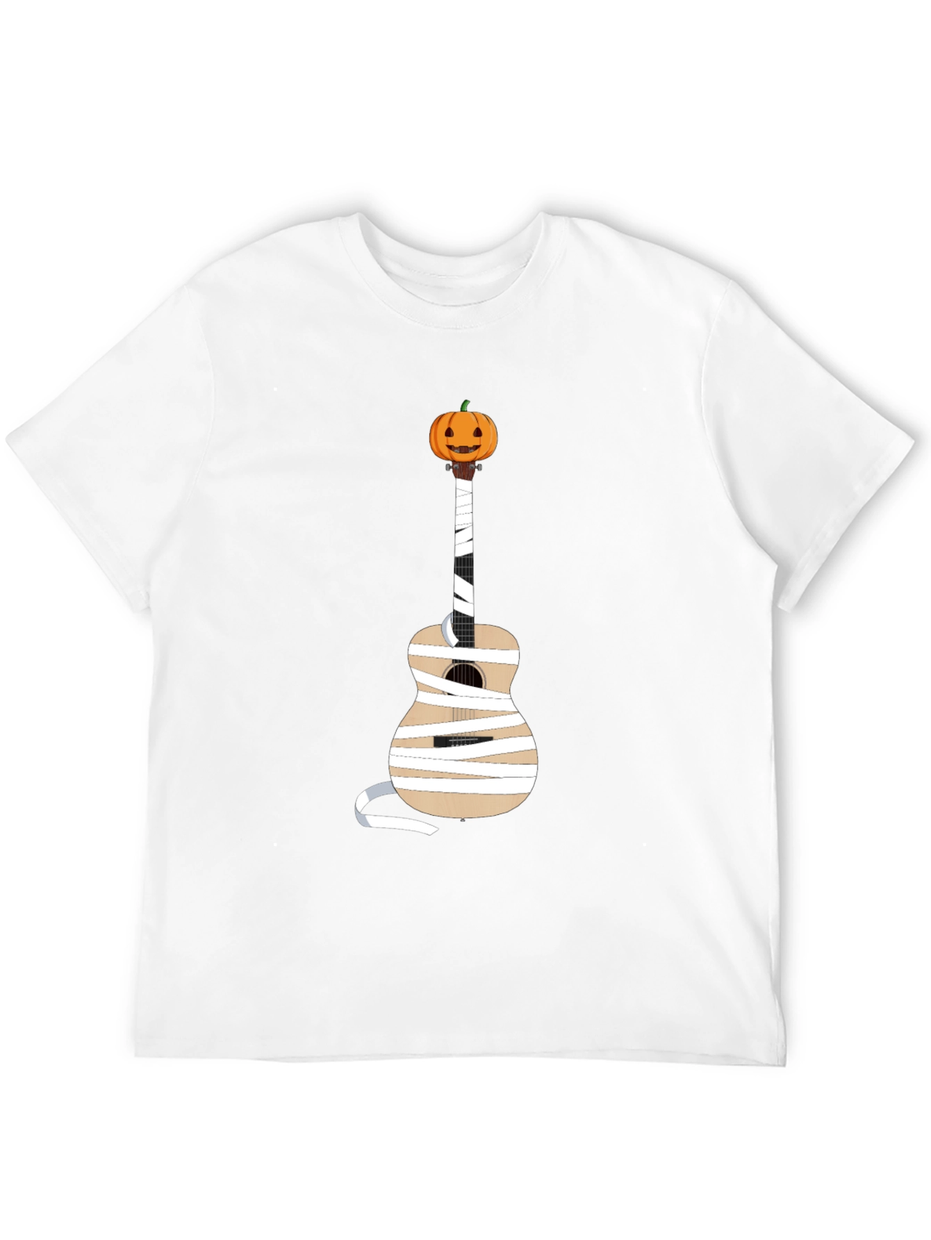 Halloween Mummy Guitar T-Shirt