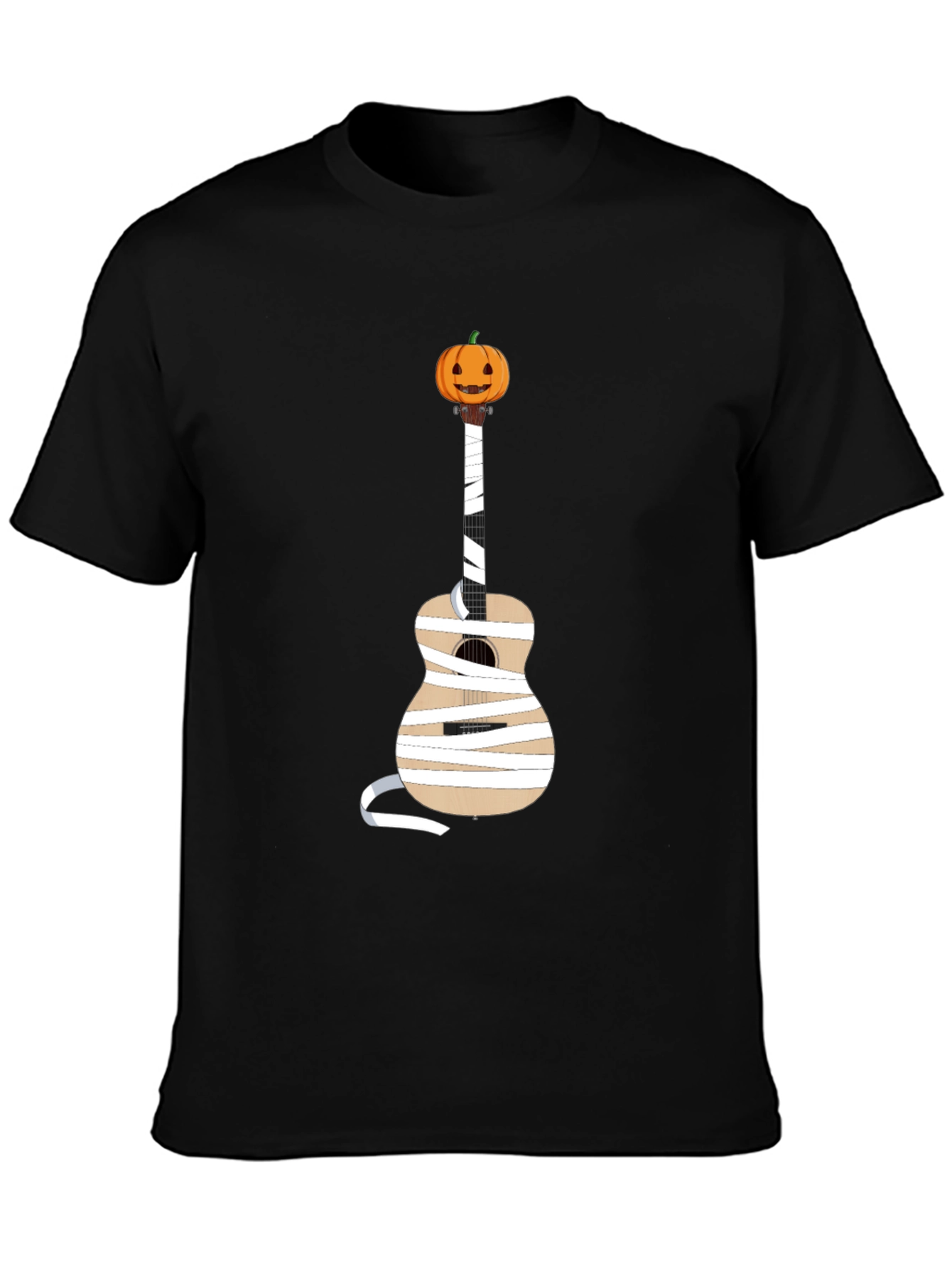 Halloween Mummy Guitar T-Shirt