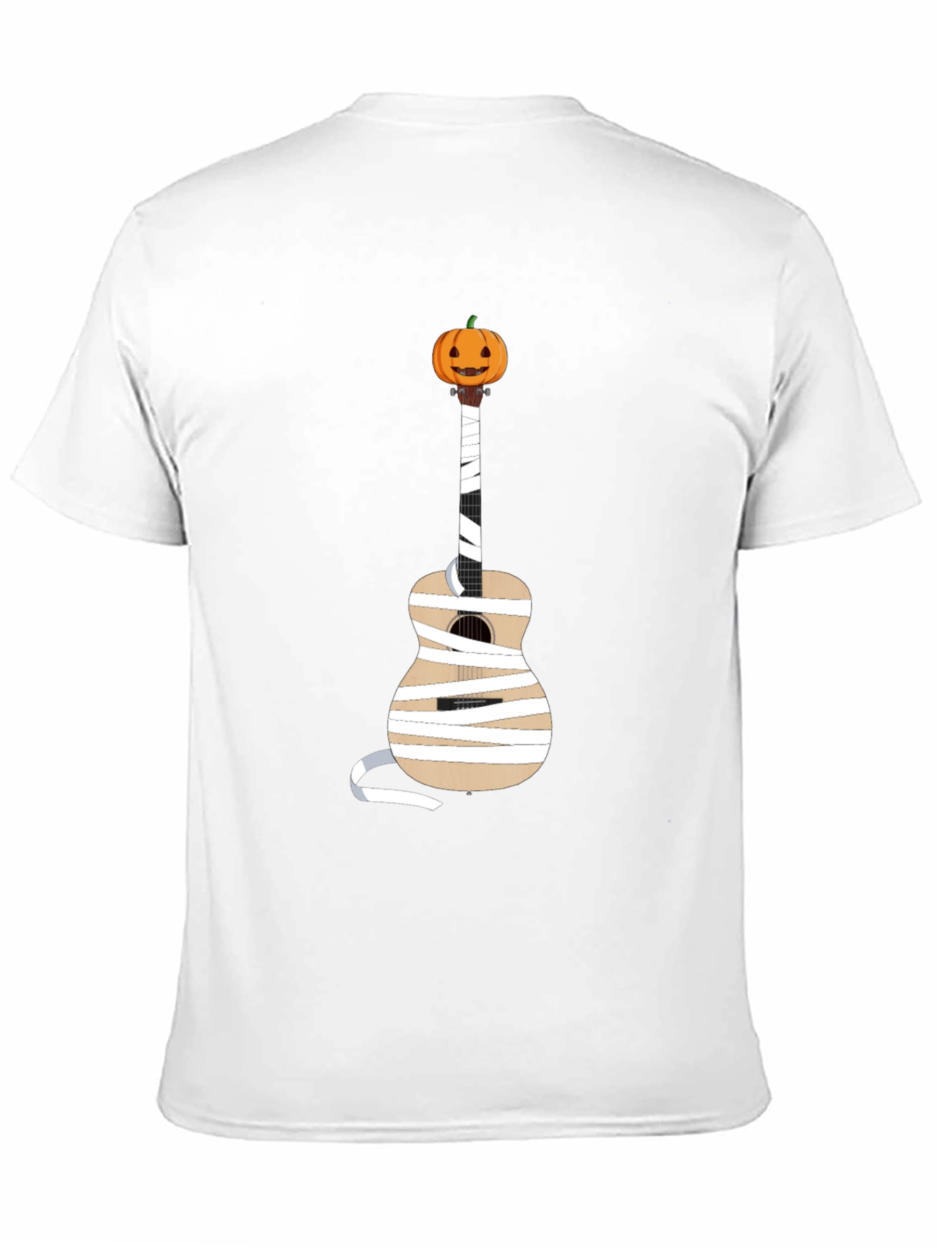 Halloween Mummy Guitar T-Shirt