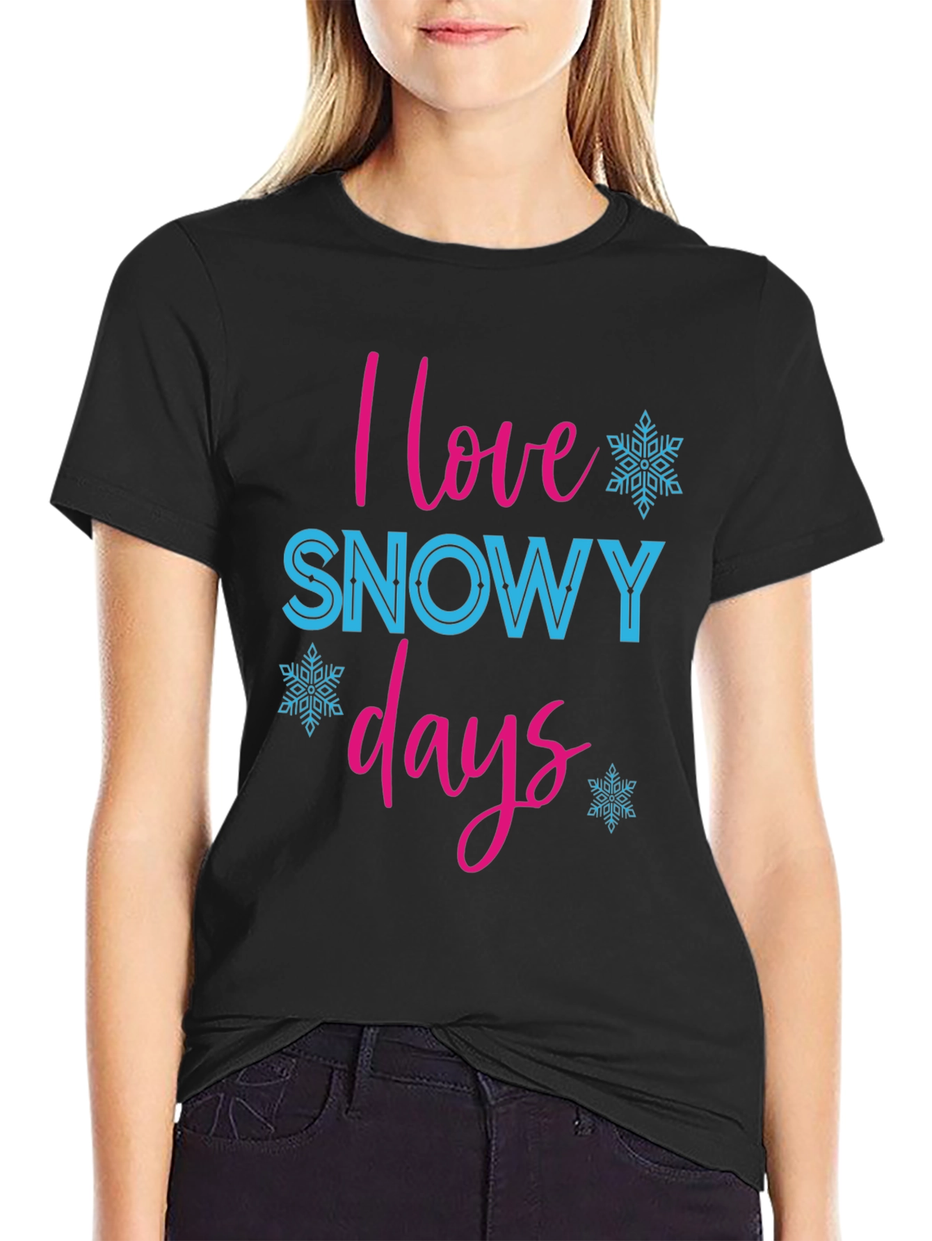 I Love Snowy Days Graphic Tee