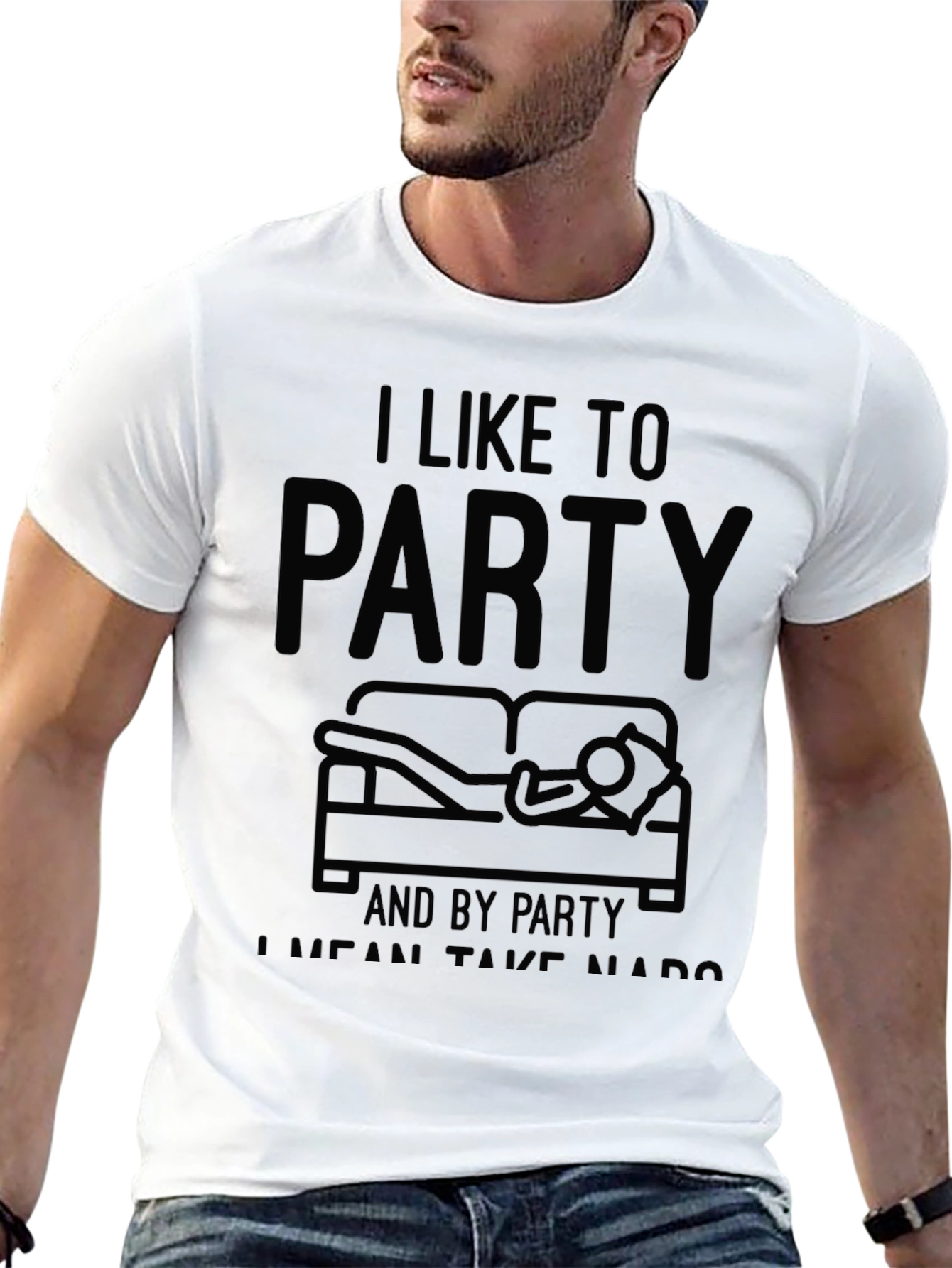 I Like to Party Napping T-Shirt