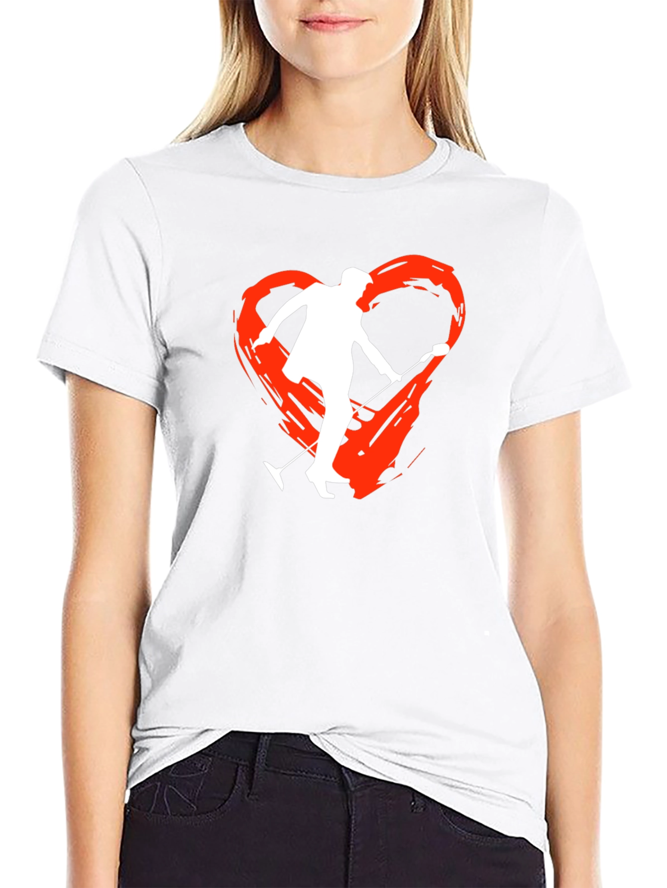 Elvis Presley Heart T-Shirt - Black