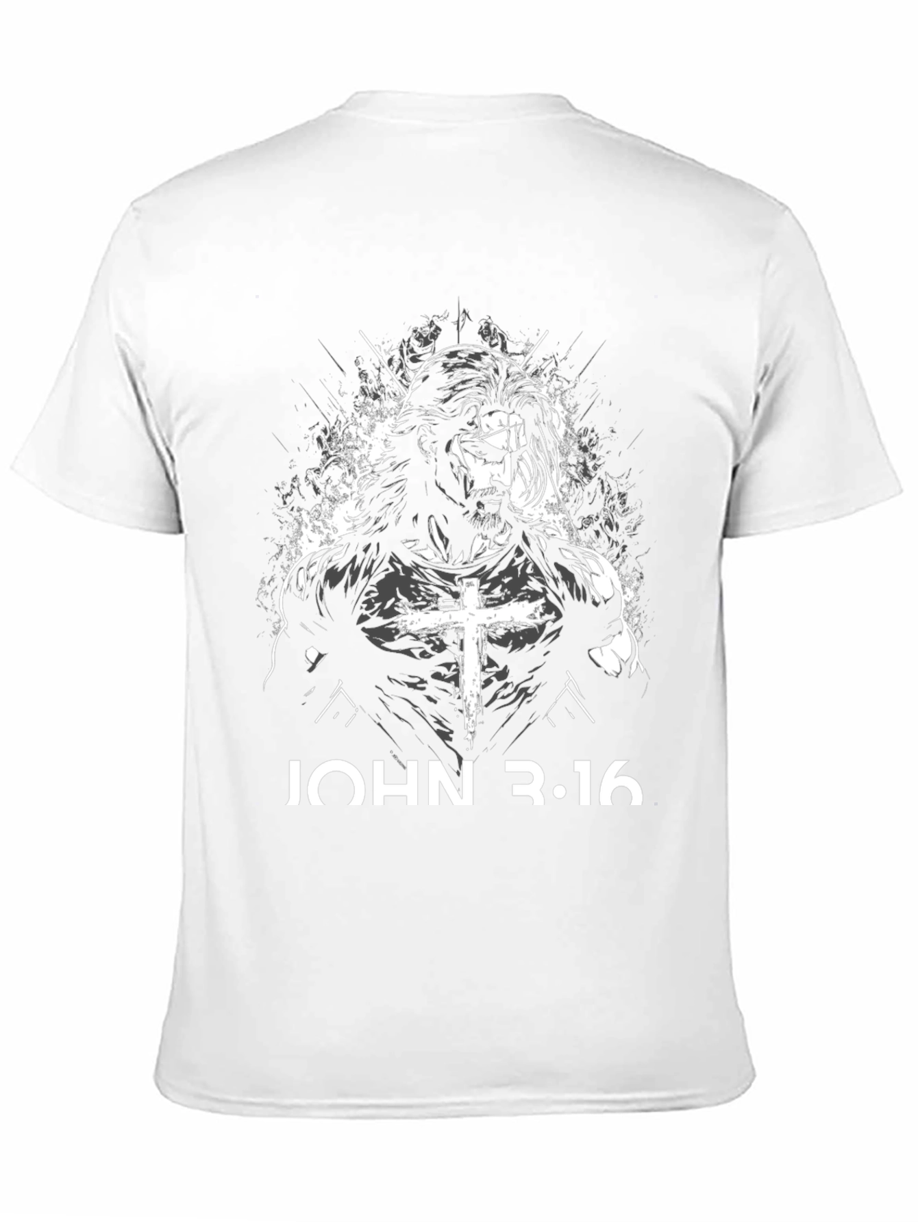 John 3:16 Christian Graphic T-Shirt