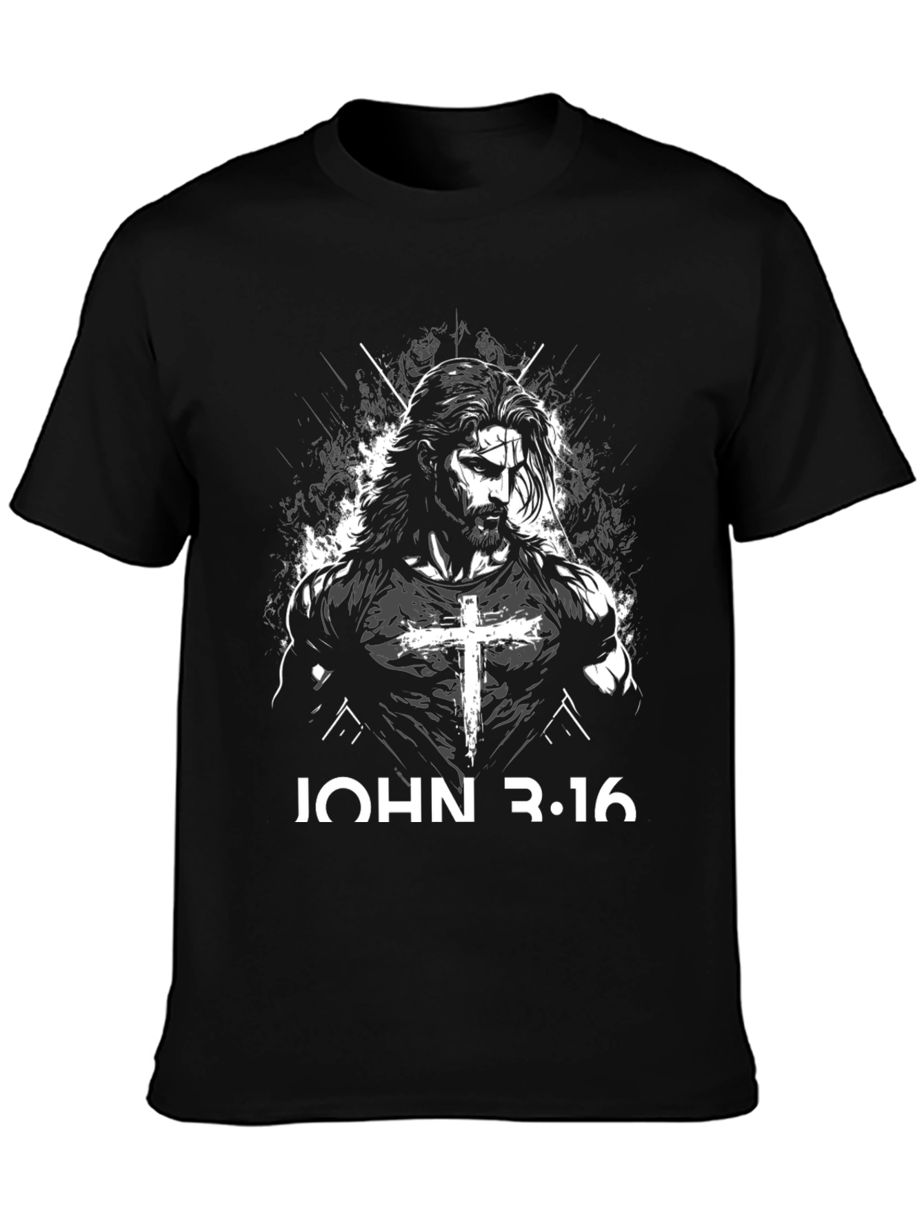 John 3:16 Christian Graphic T-Shirt