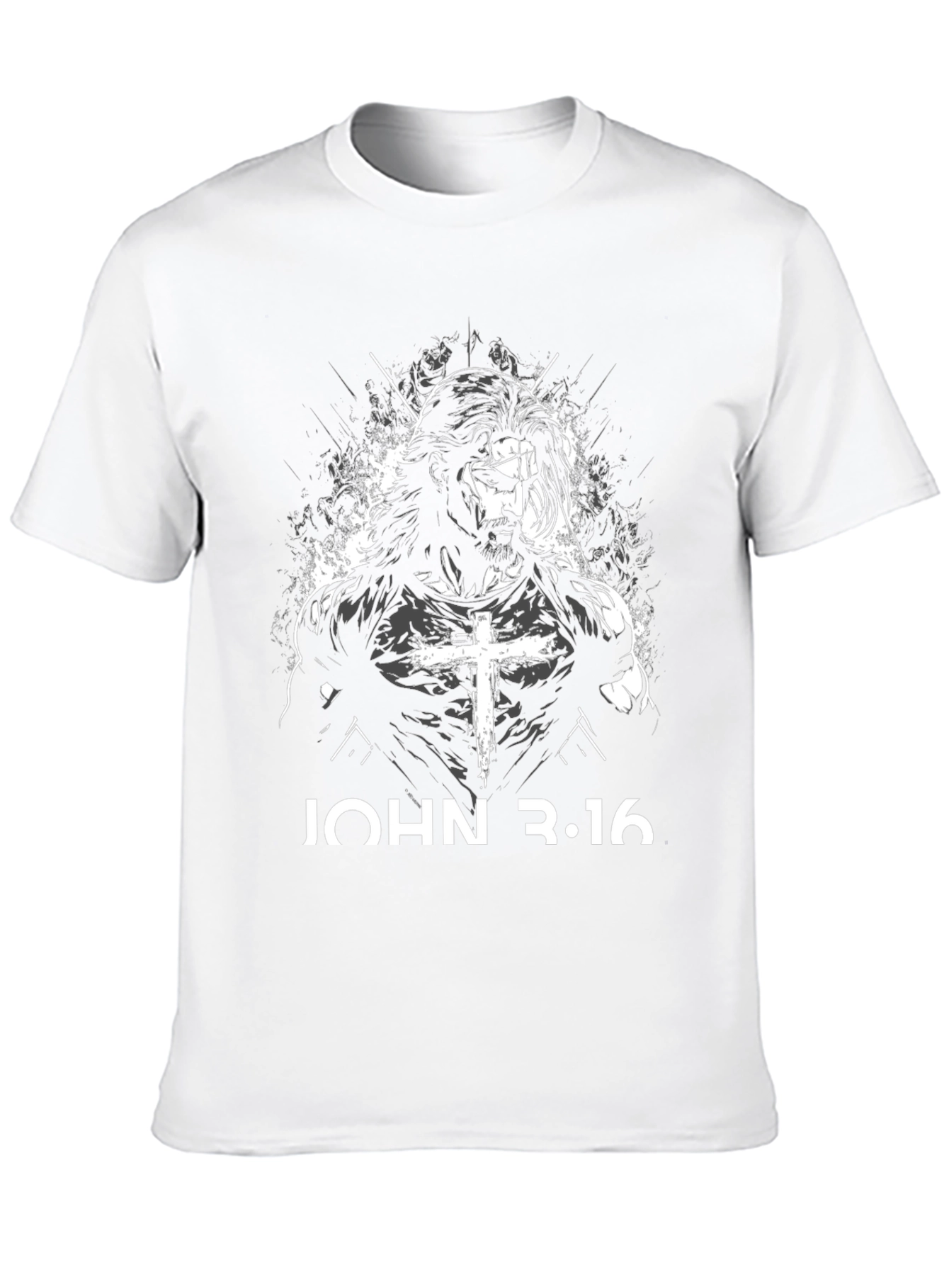 John 3:16 Christian Graphic T-Shirt