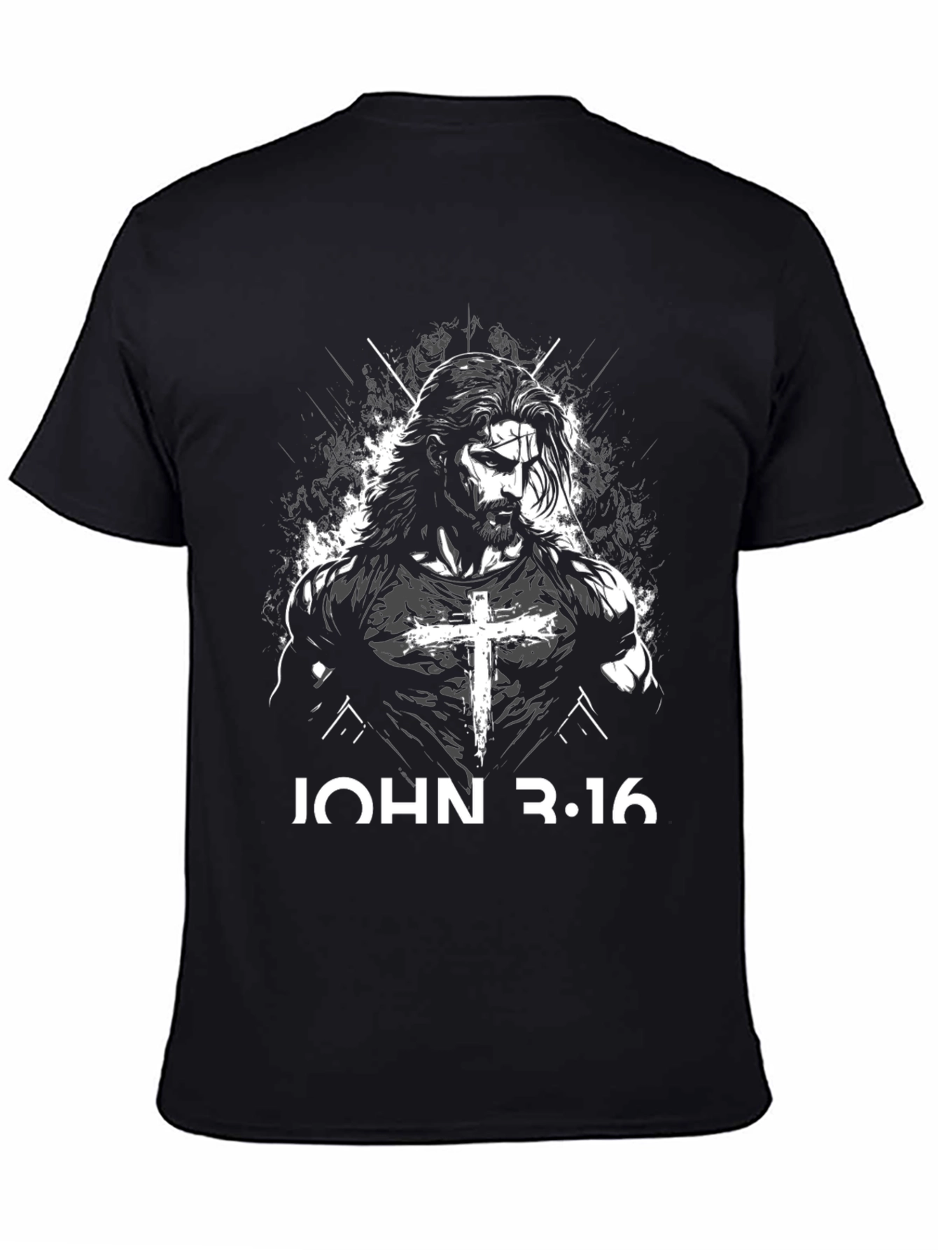 John 3:16 Christian Graphic T-Shirt