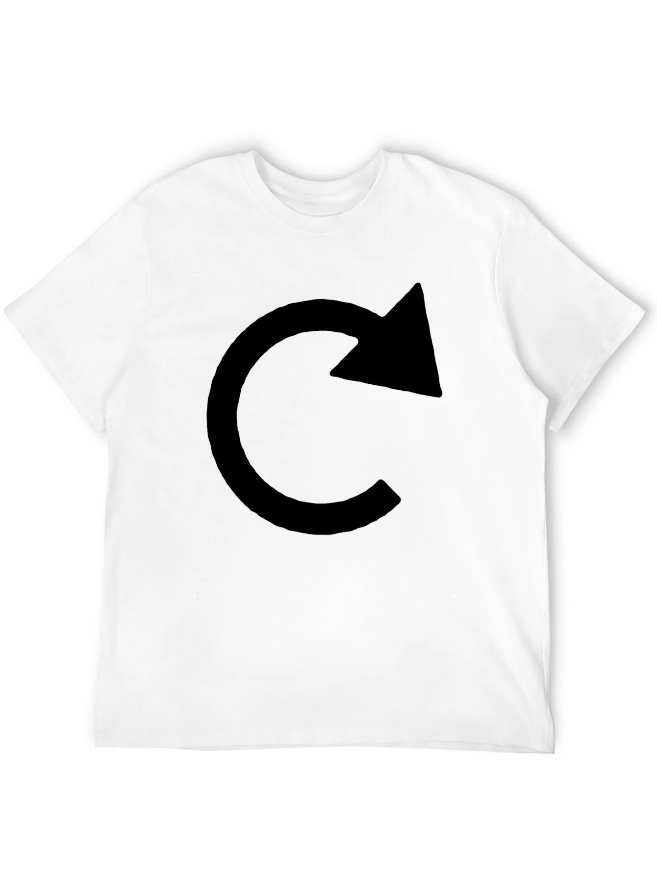 Black Arrow Circle Graphic Tee