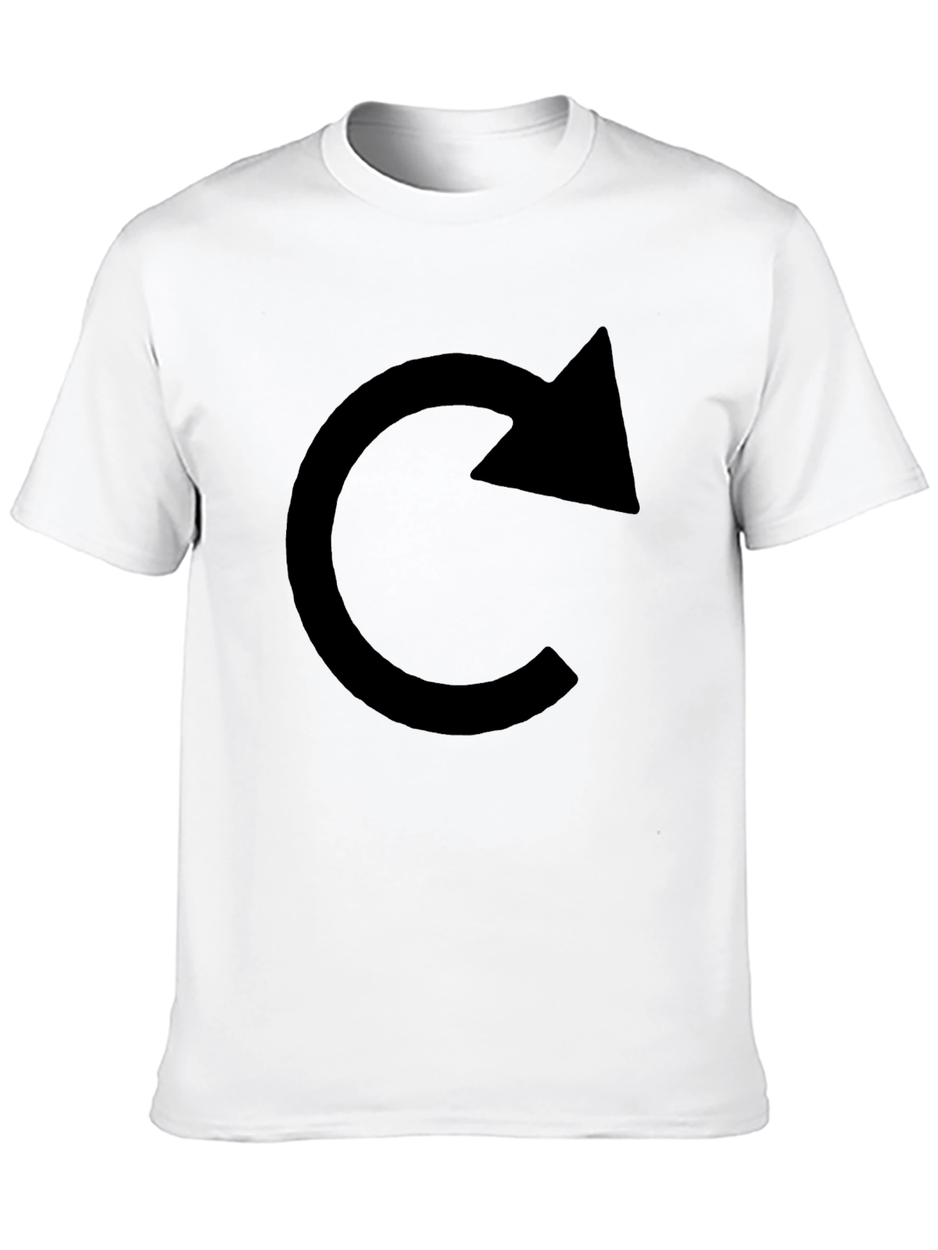 Black Arrow Circle Graphic Tee