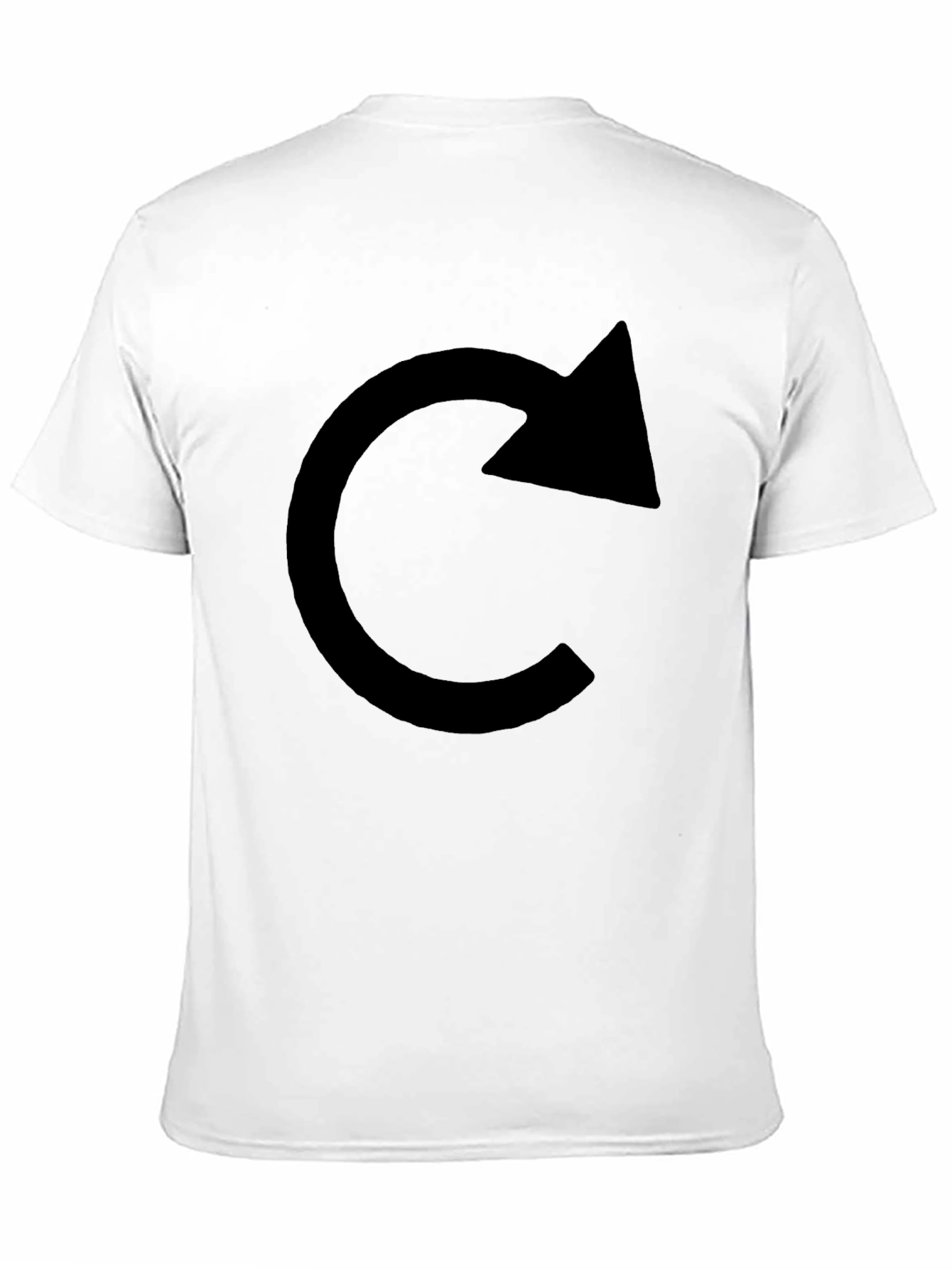 Black Arrow Circle Graphic Tee