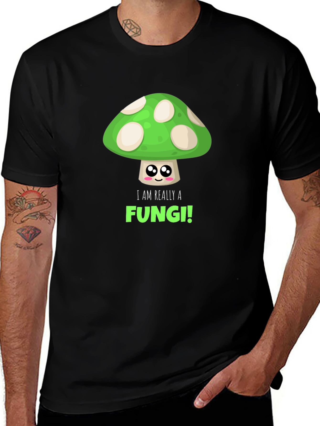Funny Fungi T-Shirt -  Cute Mushroom Design
