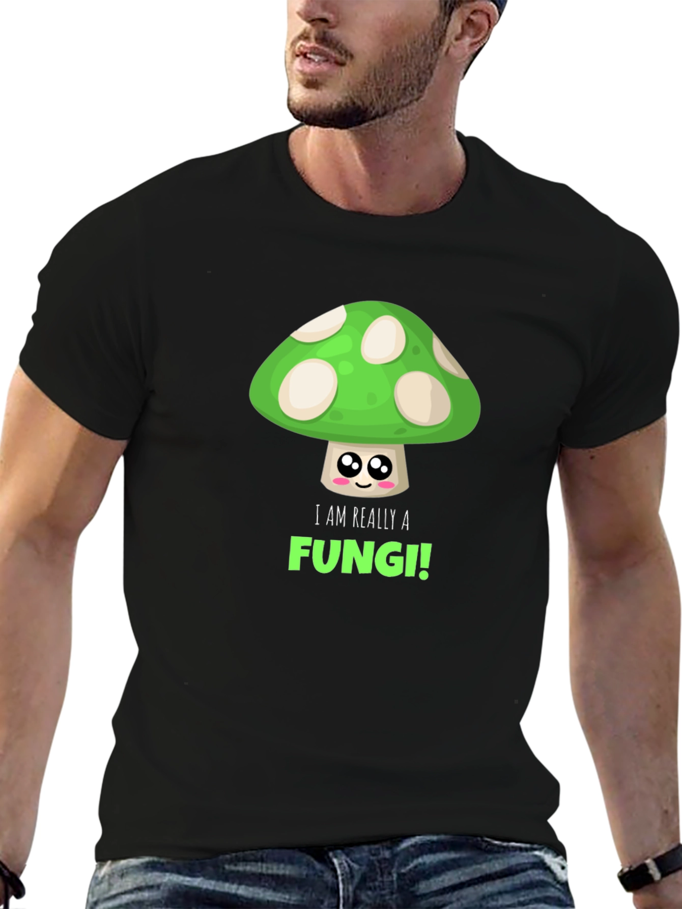 Funny Fungi T-Shirt -  Cute Mushroom Design