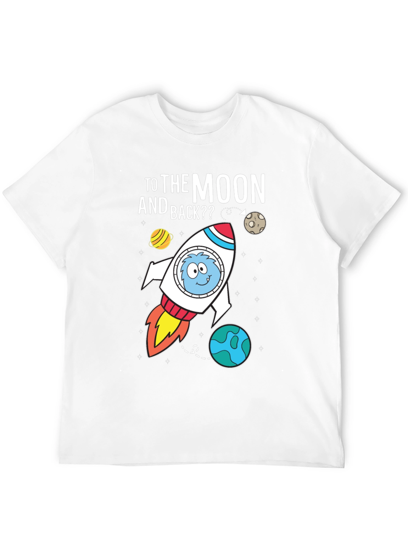 To The Moon and Back Graphic T-Shirt