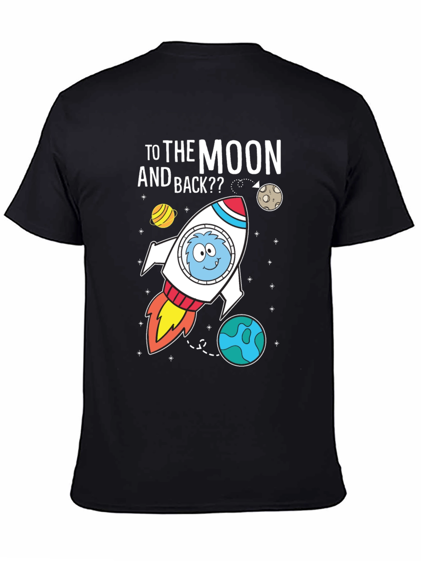 To The Moon and Back Graphic T-Shirt
