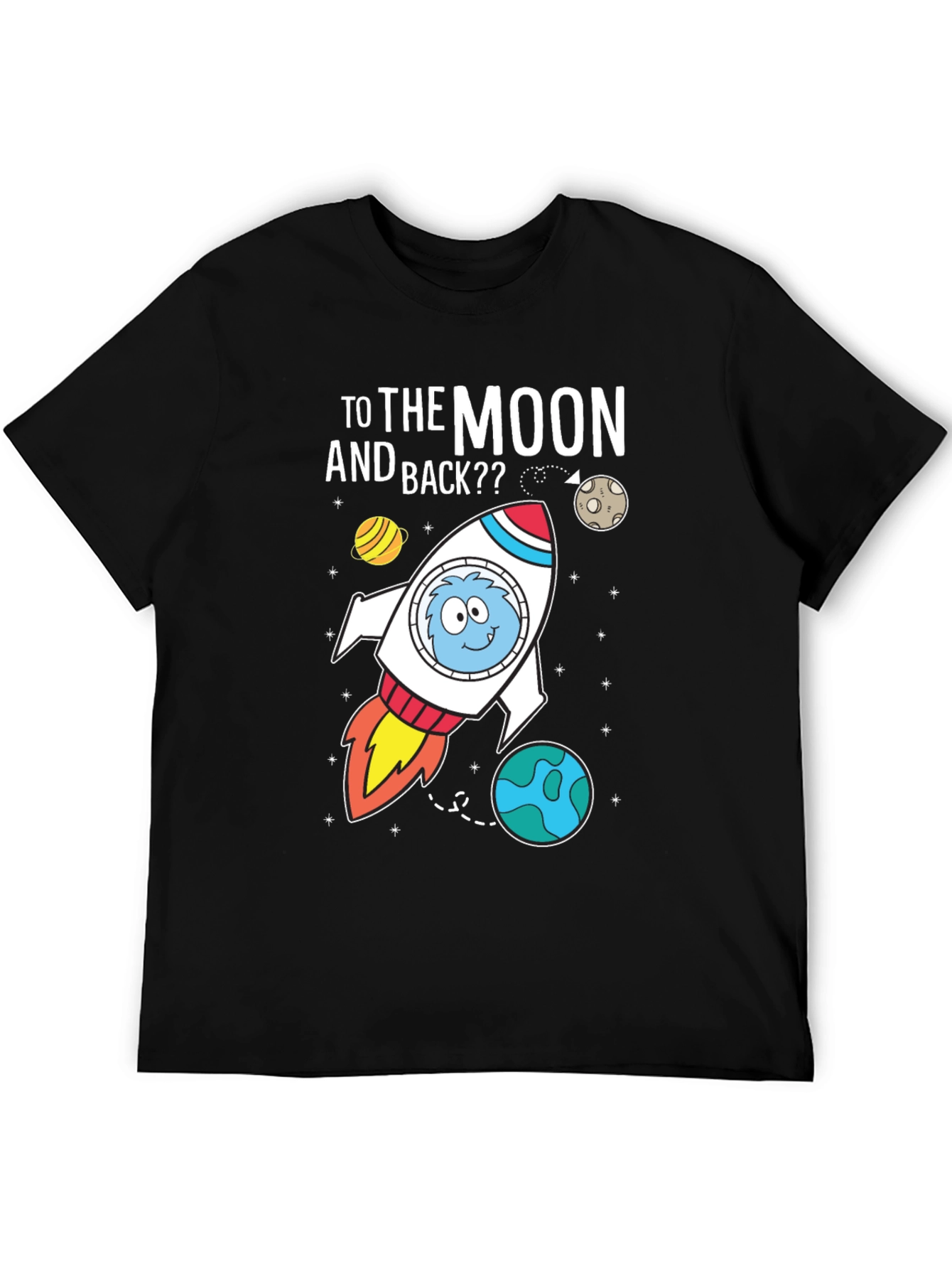To The Moon and Back Graphic T-Shirt