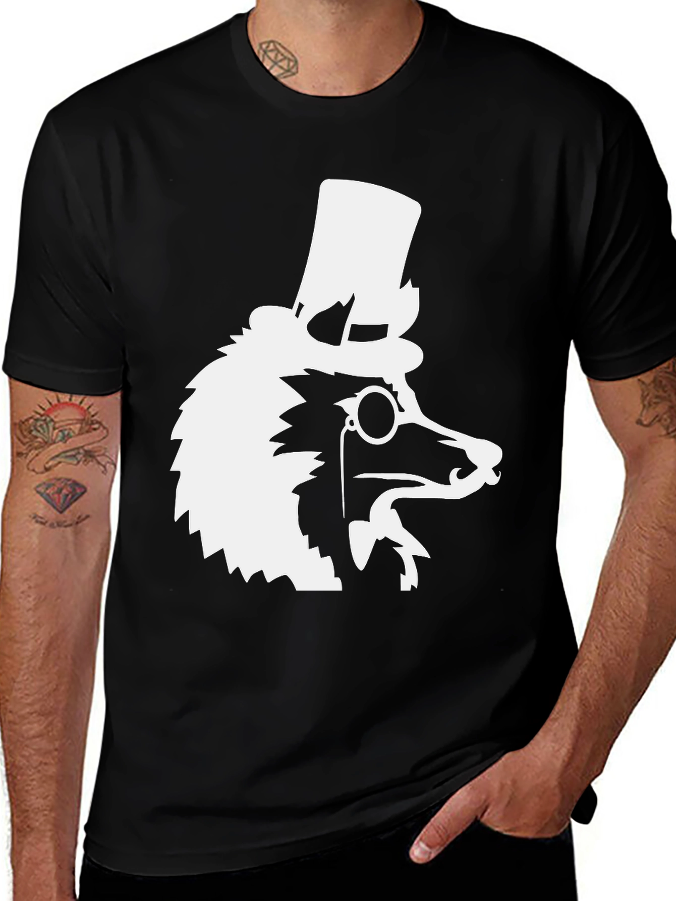 Dapper Badger Graphic Tee - Classic Style