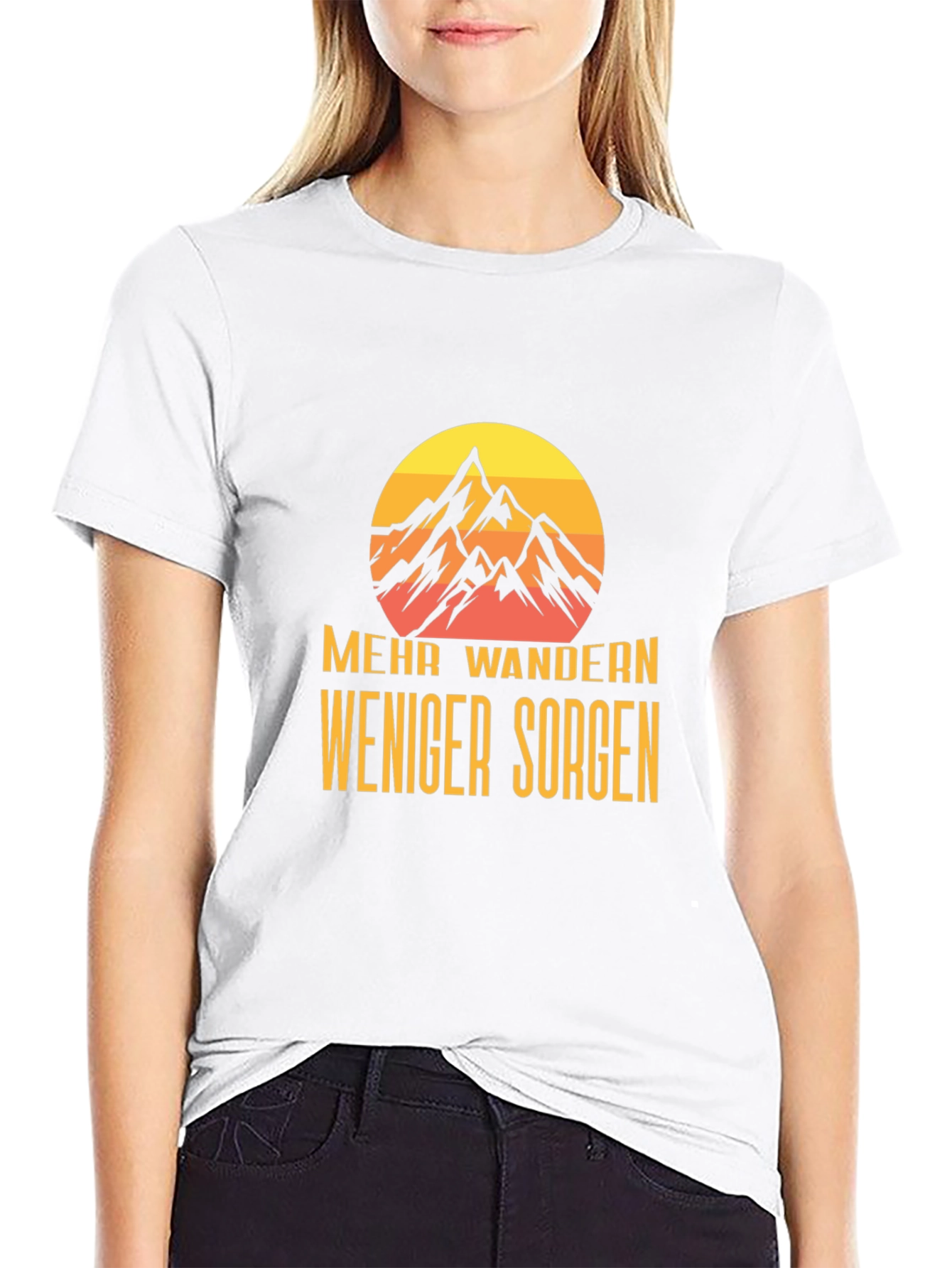 Mehr Wandern Weniger Sorgen Graphic Tee