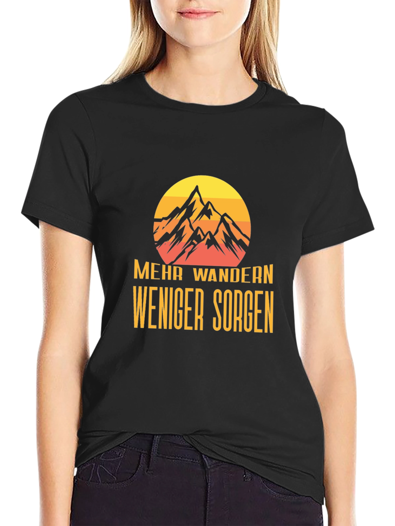 Mehr Wandern Weniger Sorgen Graphic Tee