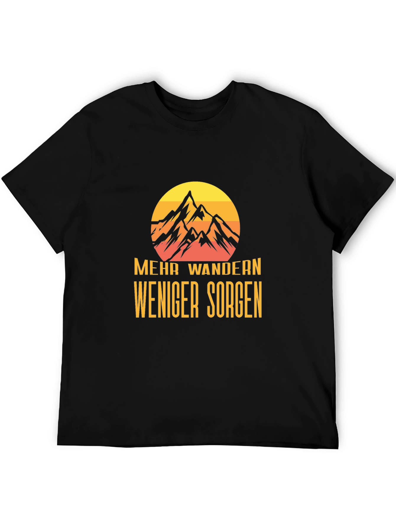 Mehr Wandern Weniger Sorgen Graphic Tee