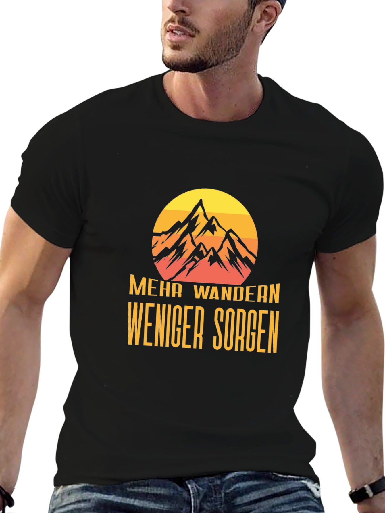 Mehr Wandern Weniger Sorgen Graphic Tee